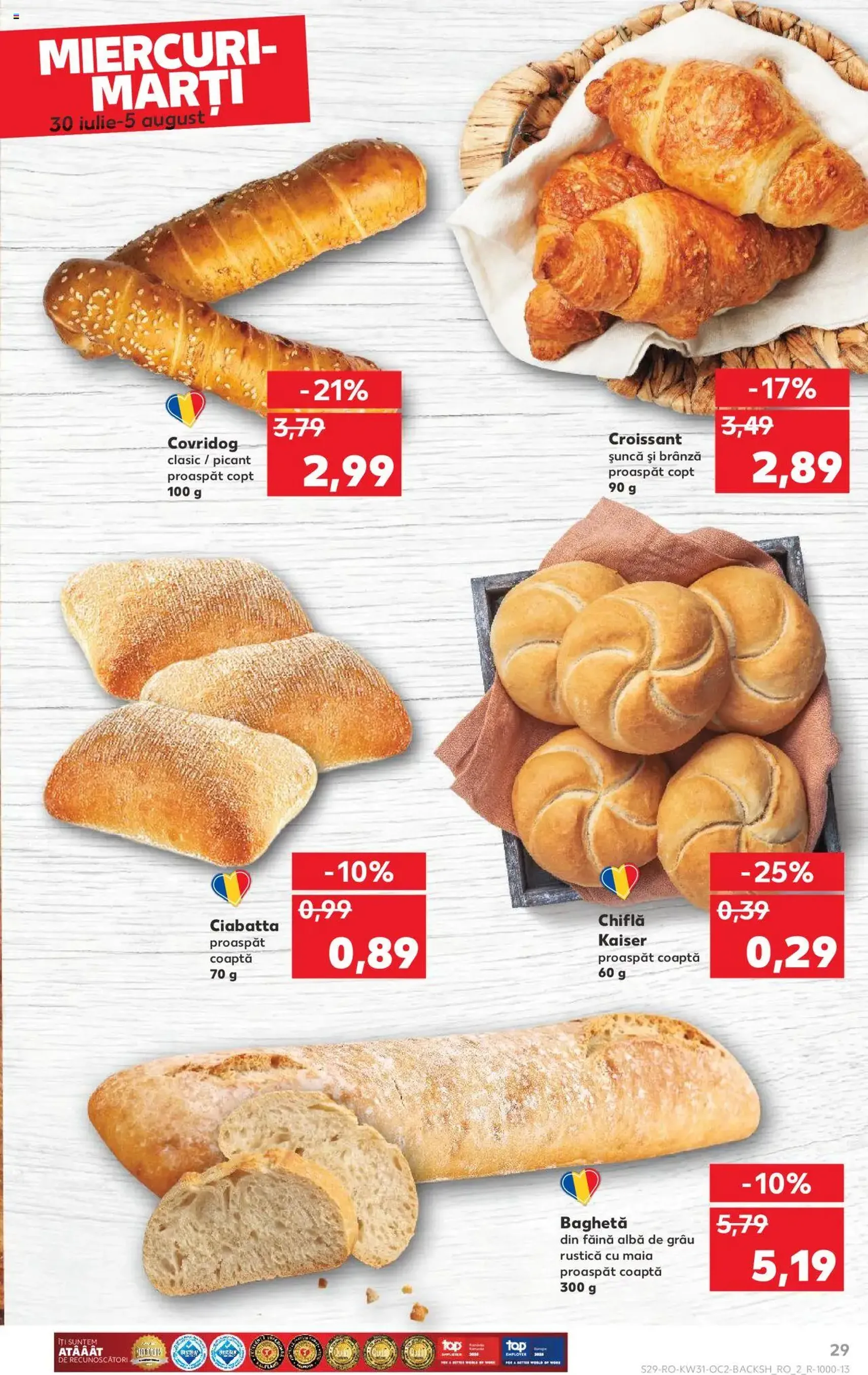 Kaufland RO - București - 2025.07.30. érvényes szórólap 29 oldal 68 oldalból Kaufland RO - București - 2025.07.30. érvényes szórólap 29 oldal 68 oldalból