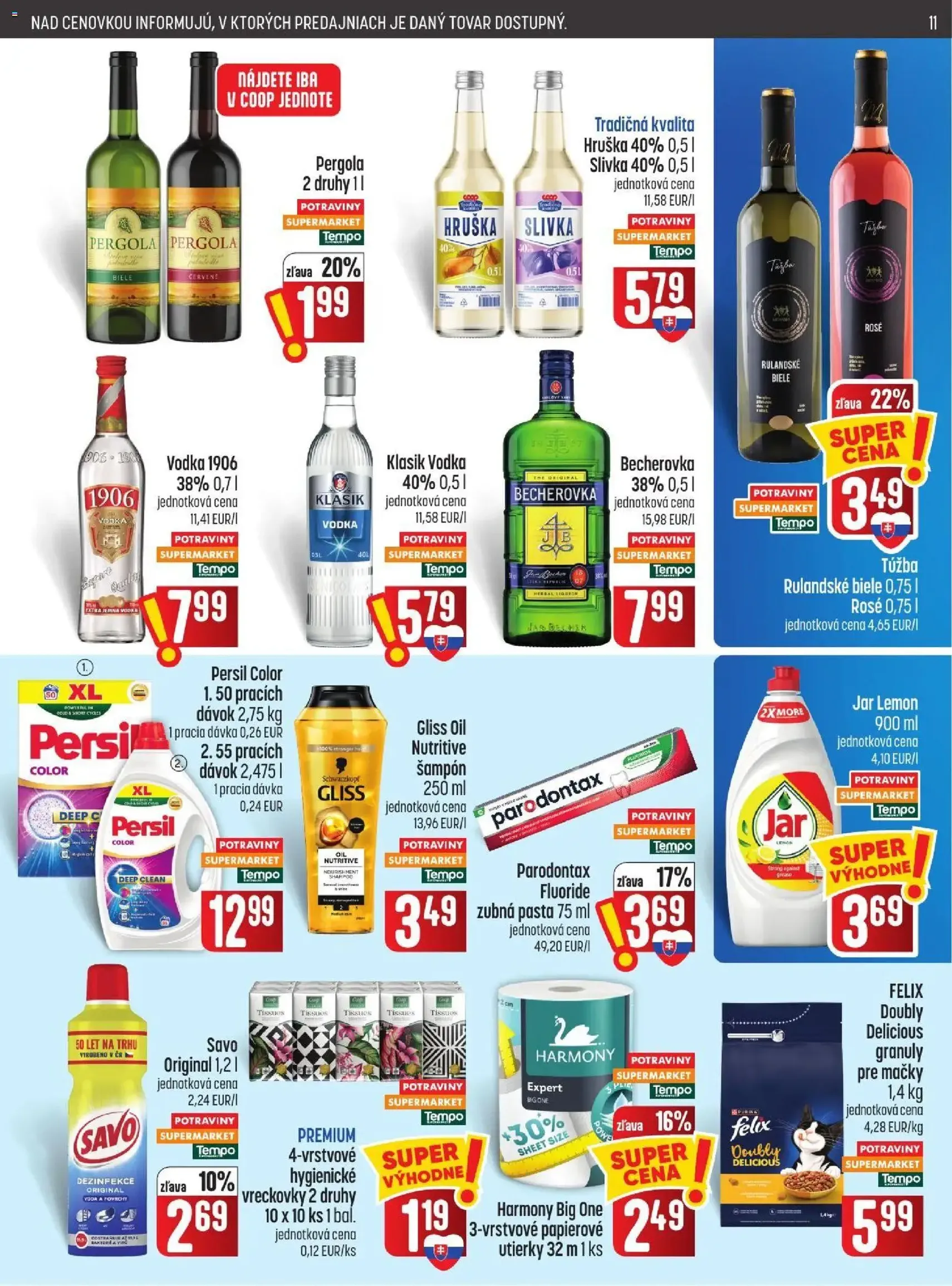 COOP Jednota leták - platný leták od 22.10.2026 strana 11 z 29