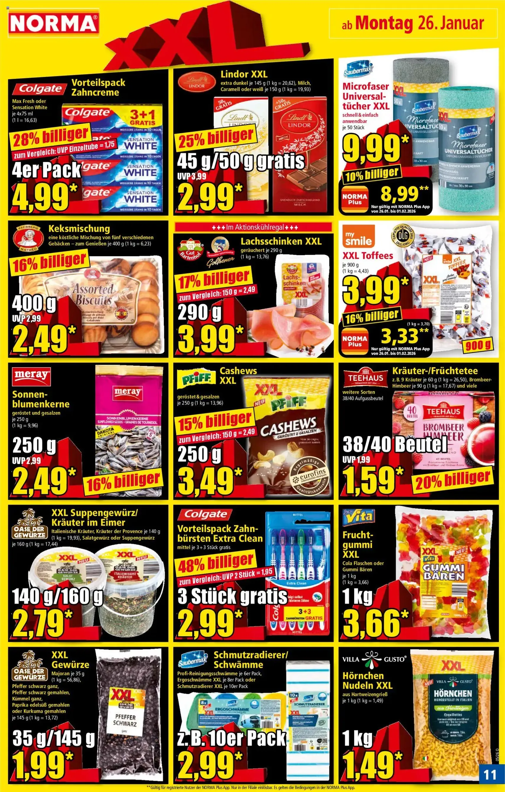 Norma Prospekt - Gültiger Prospekt ab 26.01.2026, Seite 11 von insgesamt 20