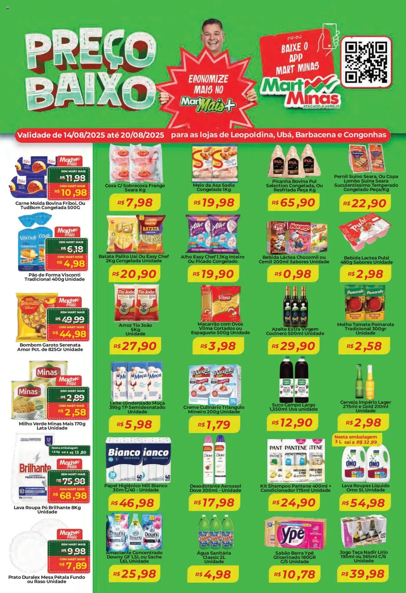 Mart Minas - Ofertas da semana - folheto válido a partir de 14/08/2025 página 1 de 8