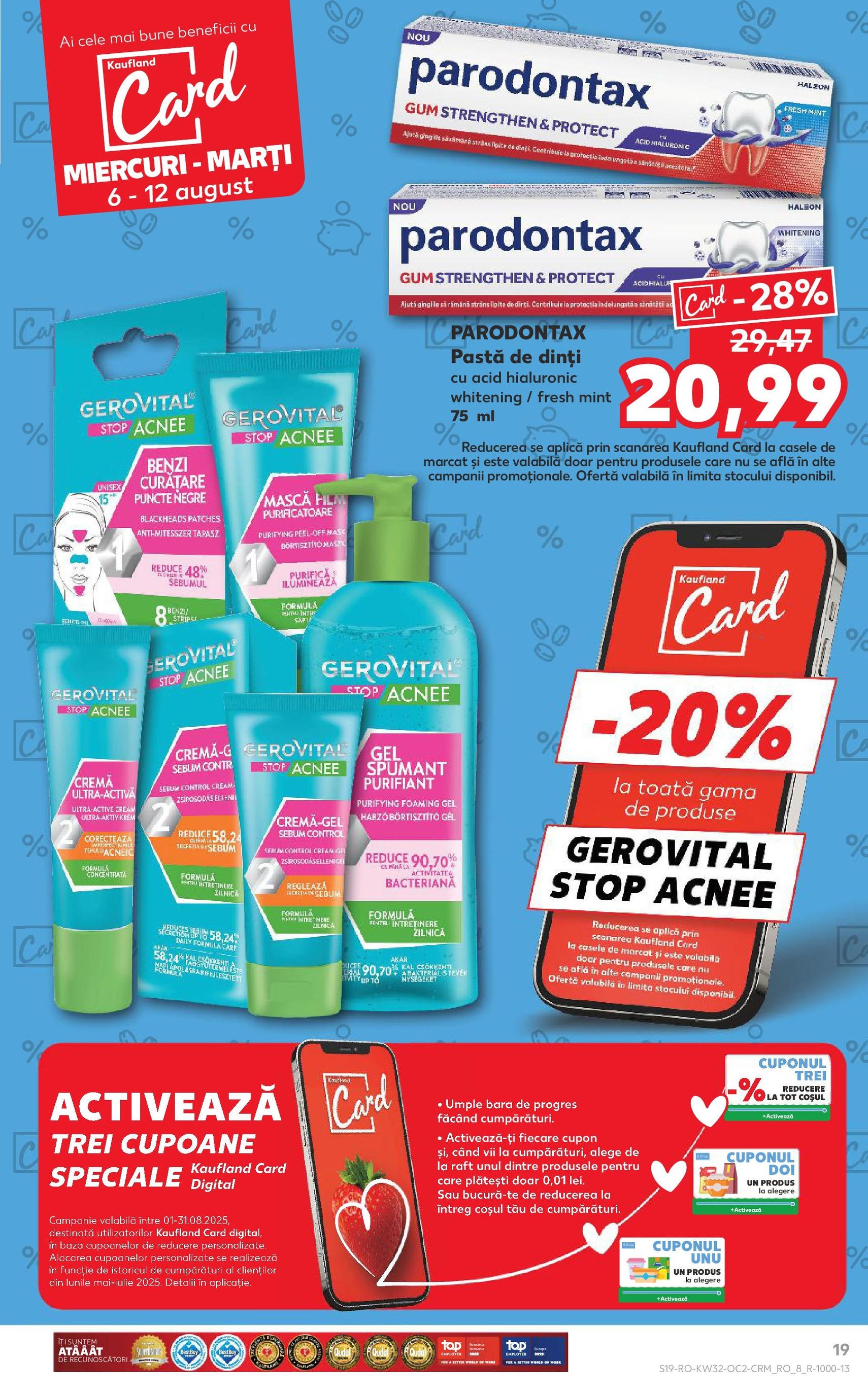 Catalog Kaufland - București - cataloage valabile începând cu 06.08.2025 pagina 19 din 98 Catalog Kaufland - București - cataloage valabile începând cu 06.08.2025 pagina 19 din 98