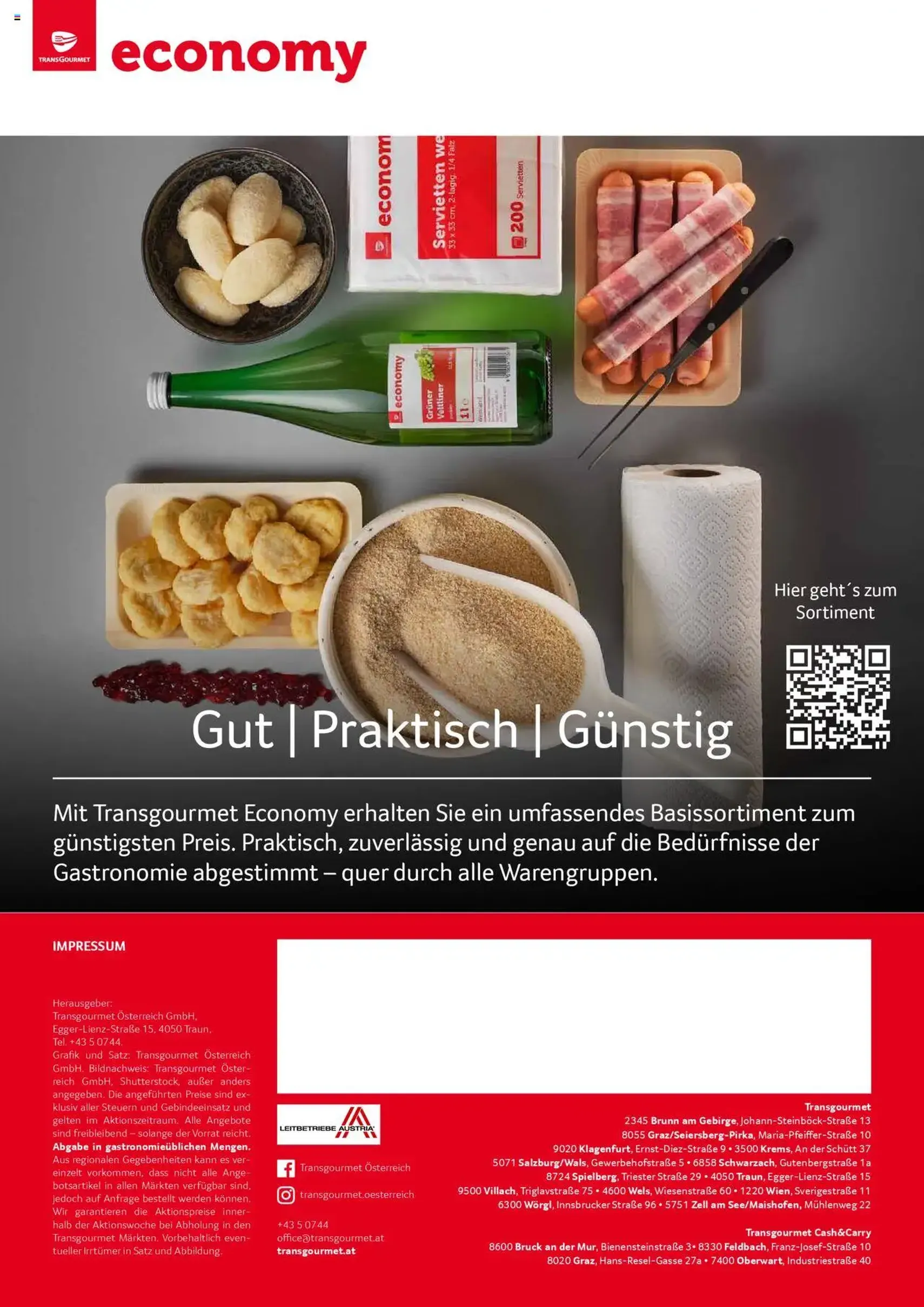 Transgourmet Flugblatt - Gültiger Prospekt ab 22.09.2025, Seite 30 von insgesamt 30 Transgourmet Flugblatt - Gültiger Prospekt ab 22.09.2025, Seite 30 von insgesamt 30