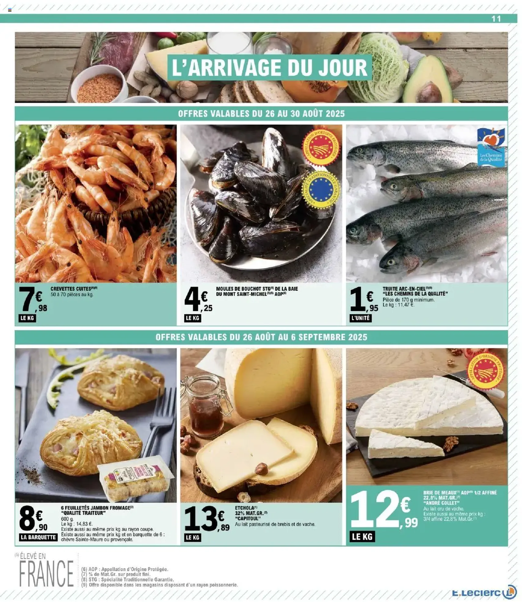 E.Leclerc catalogue semaine 35 - brochure valable à partir du 26/08/2025, page 11 sur 48 E.Leclerc catalogue semaine 35 - brochure valable à partir du 26/08/2025, page 11 sur 48