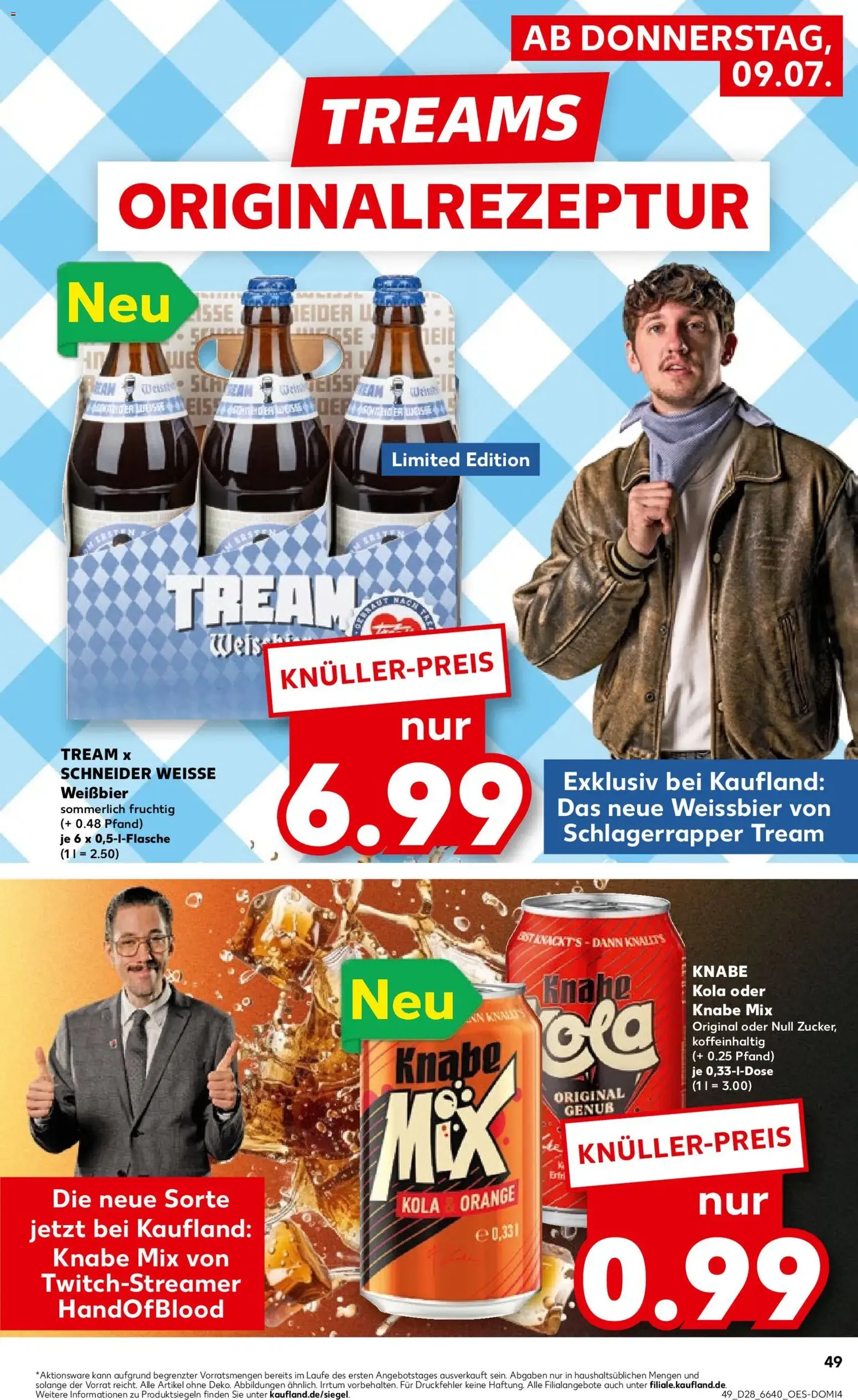 Kaufland DE -DE Folder - geldige folder vanaf 09-07-2026 pagina 49 van 52