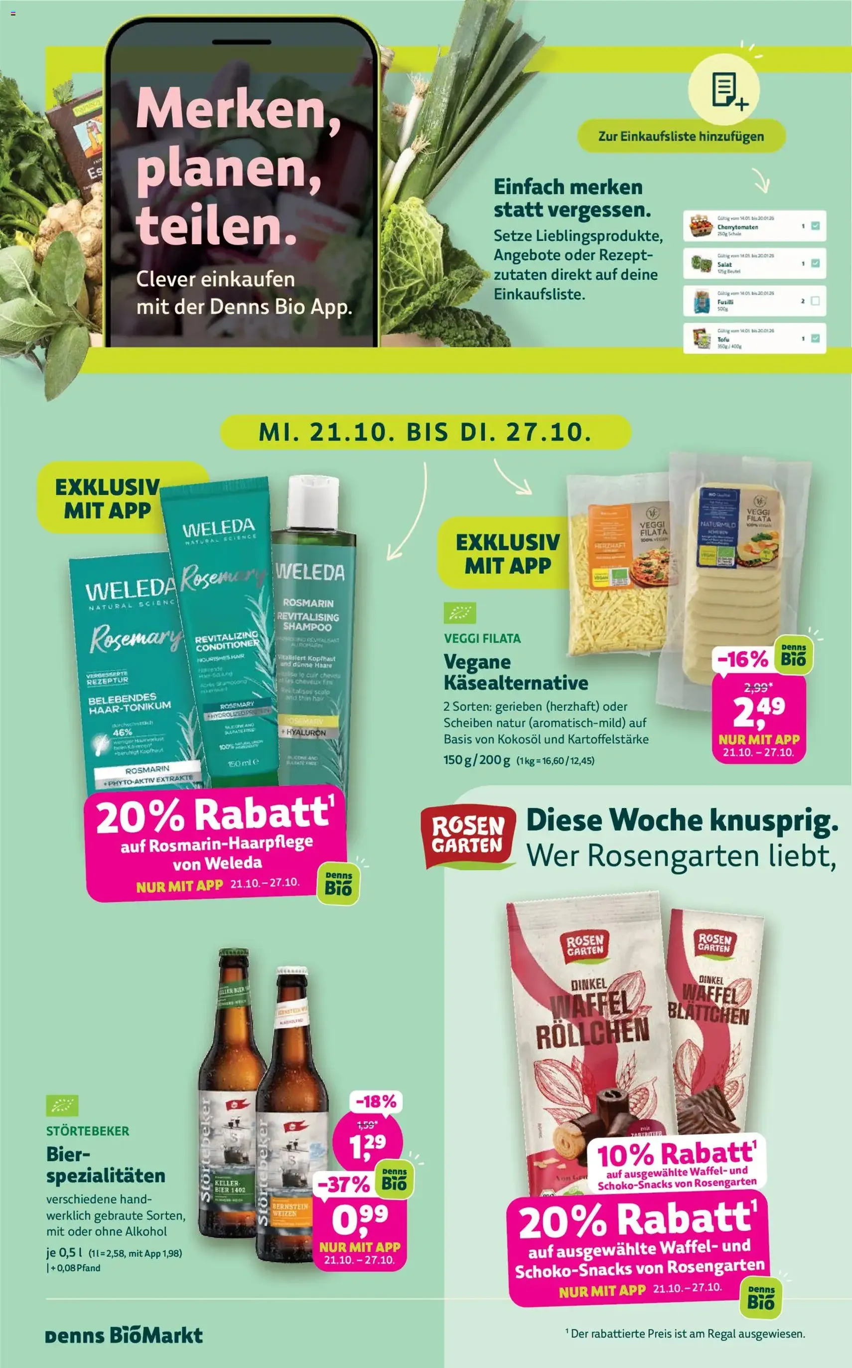 Denns BioMarkt Angebote - Gültiger Prospekt ab 21.10.2026, Seite 2 von insgesamt 16