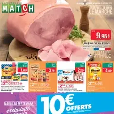Match Supermarché catalogue - Prévisualisation du catalogue valable à partir du 30/09/2025