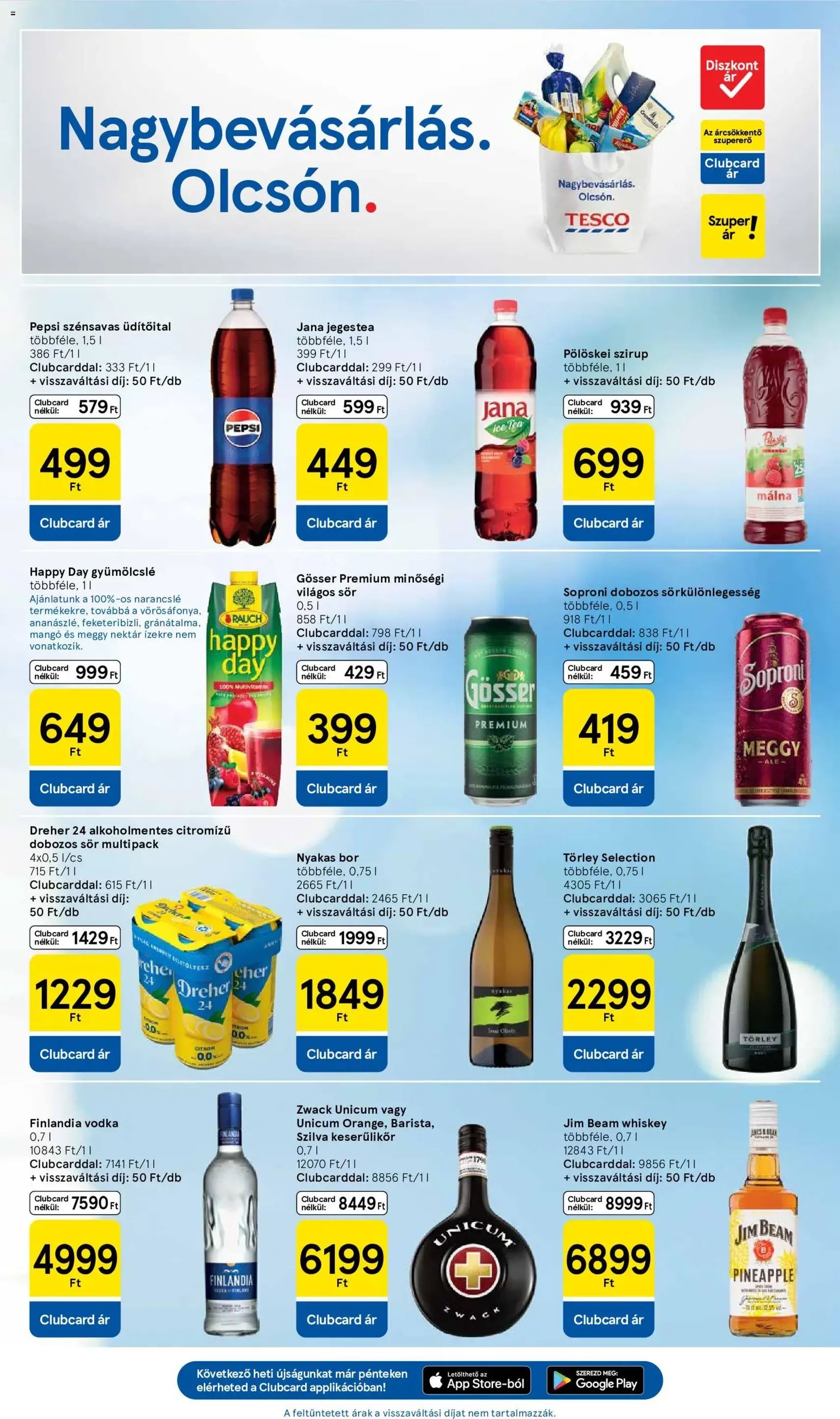 Tesco aktuális akciós újság - 2026.05.14. érvényes szórólap 7 oldal 34 oldalból