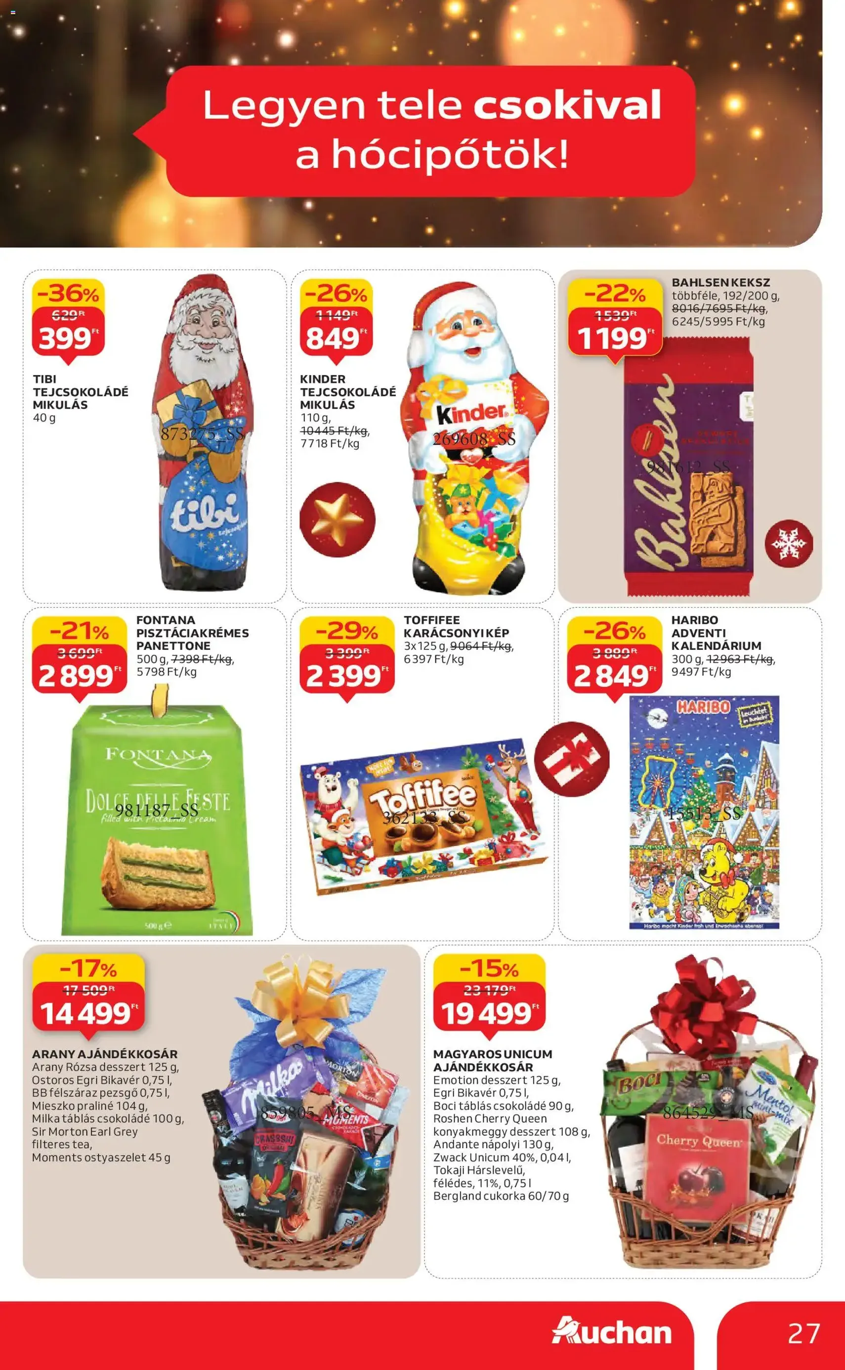 Auchan Akciós újság - 2025.11.27. érvényes szórólap 27 oldal 82 oldalból