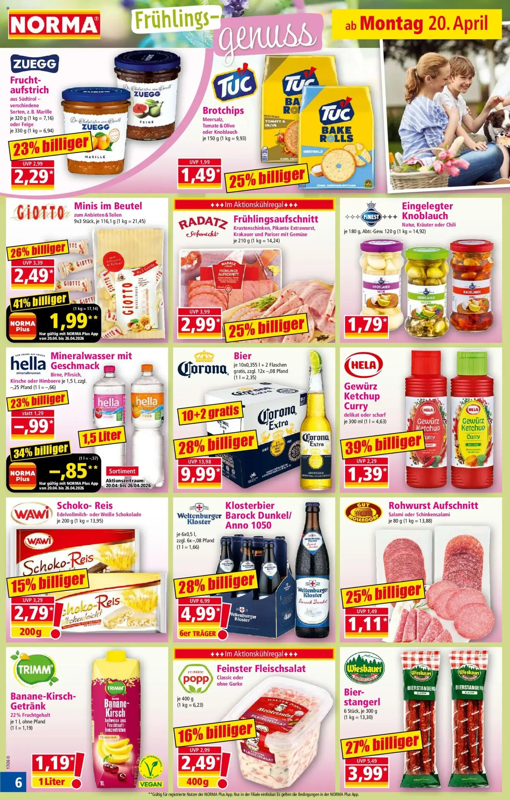 Norma Prospekt - Gültiger Prospekt ab 20.04.2026, Seite 6 von insgesamt 21