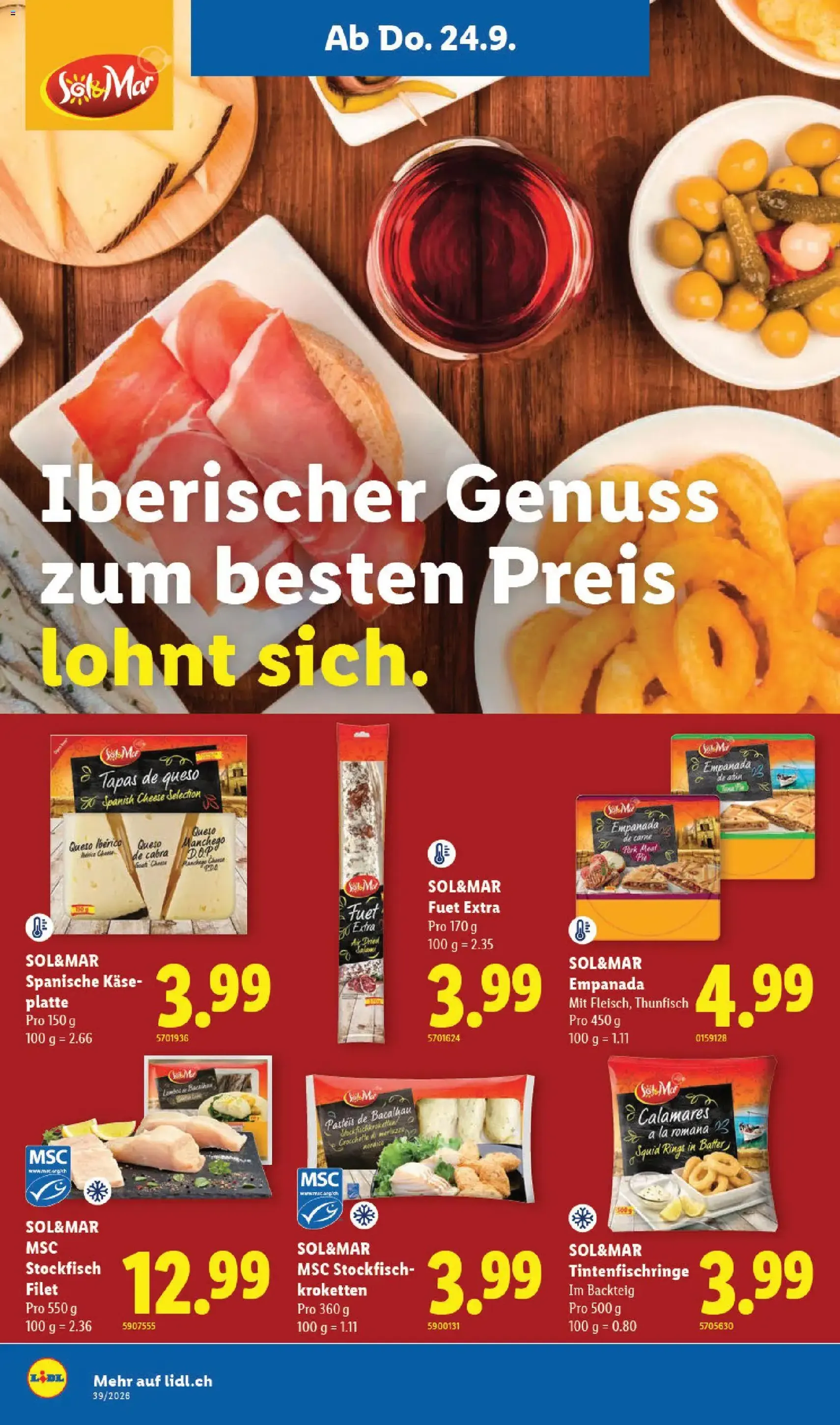 Lidl aktionen - Gültiger Prospekt ab 24.09.2026, Seite 14 von insgesamt 32