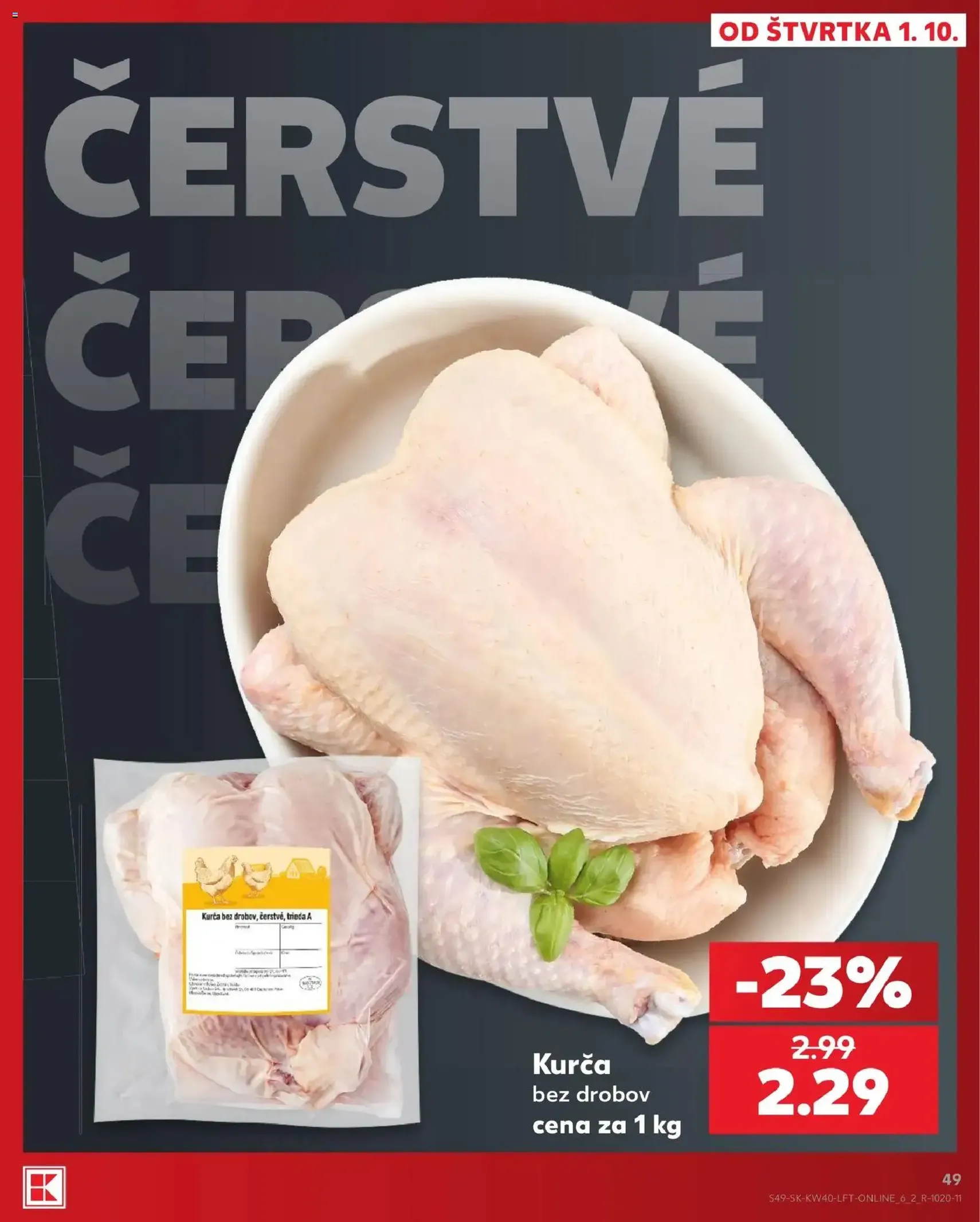Kaufland leták - platný leták od 01.10.2026 strana 49 z 76