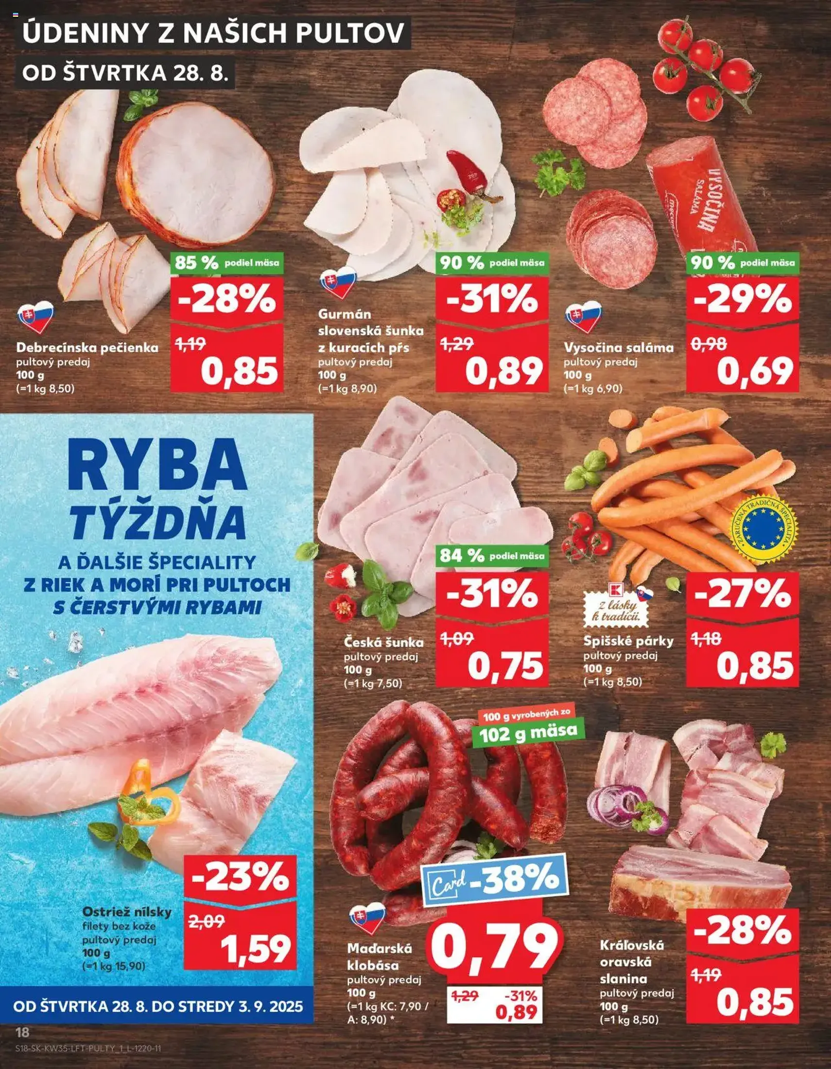 Kaufland SK Bratislava-Devínska Nová Ves - 2025.08.28. érvényes szórólap 18 oldal 80 oldalból