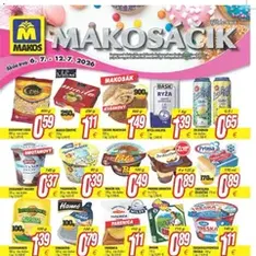 Makos leták - náhľad letáku platný od 06.07.2026