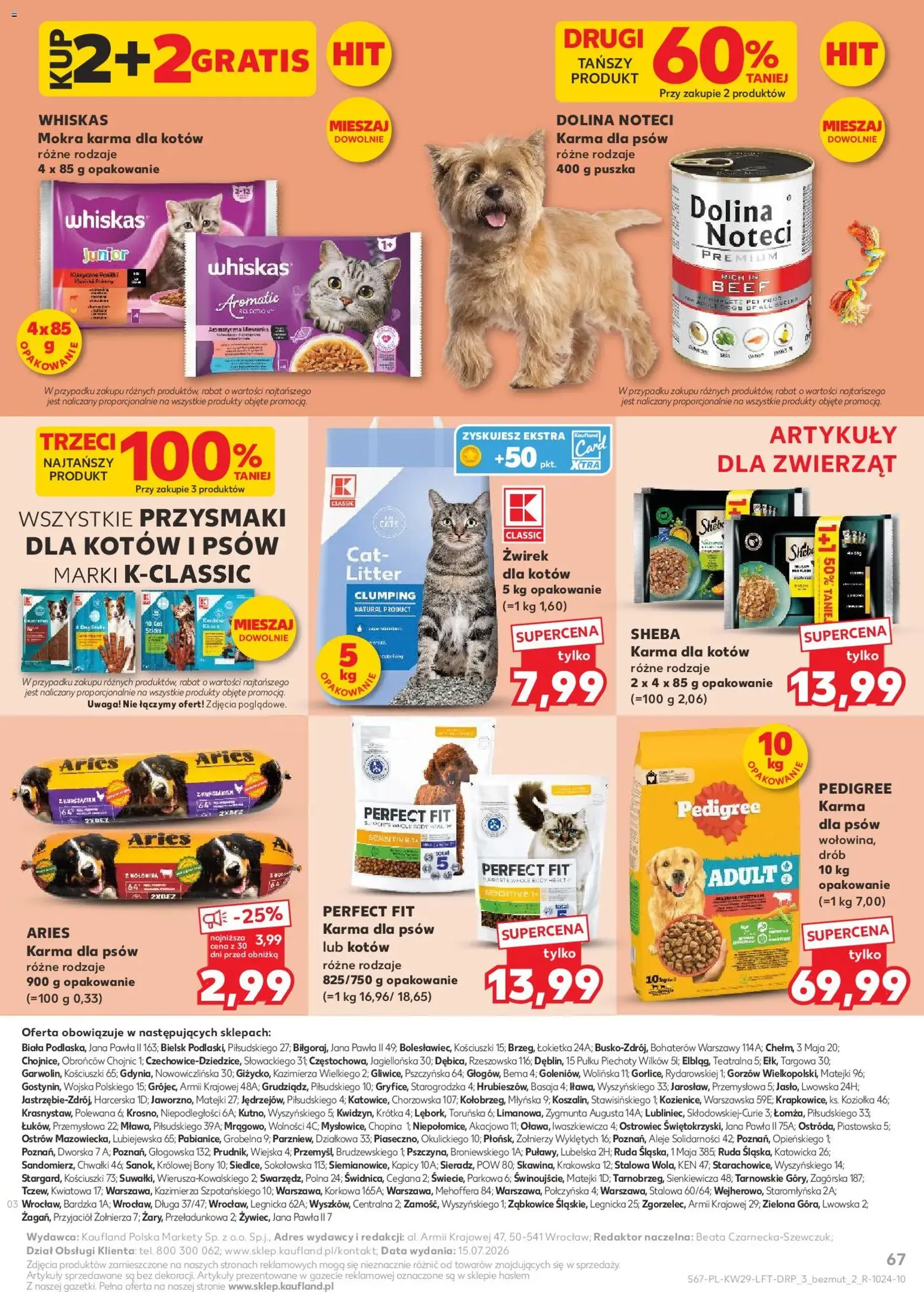 Kaufland gazetka - ważny gazetka od 16.07.2026 strona 67 z 70