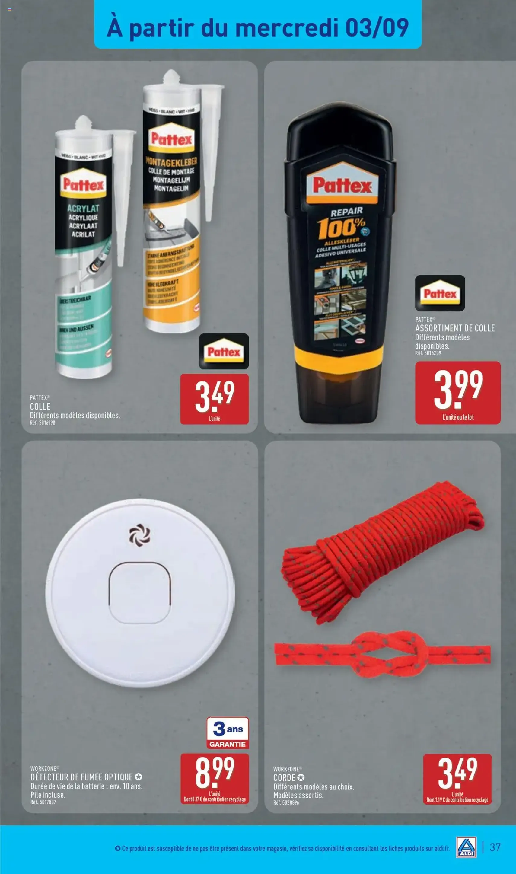 Aldi catalogue semaine 36 - brochure valable à partir du 02/09/2025, page 40 sur 54