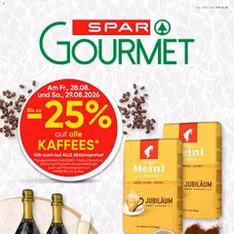 SPAR Gourmet Flugblatt - Prospekt Vorschau gültig ab 27.08.2026
