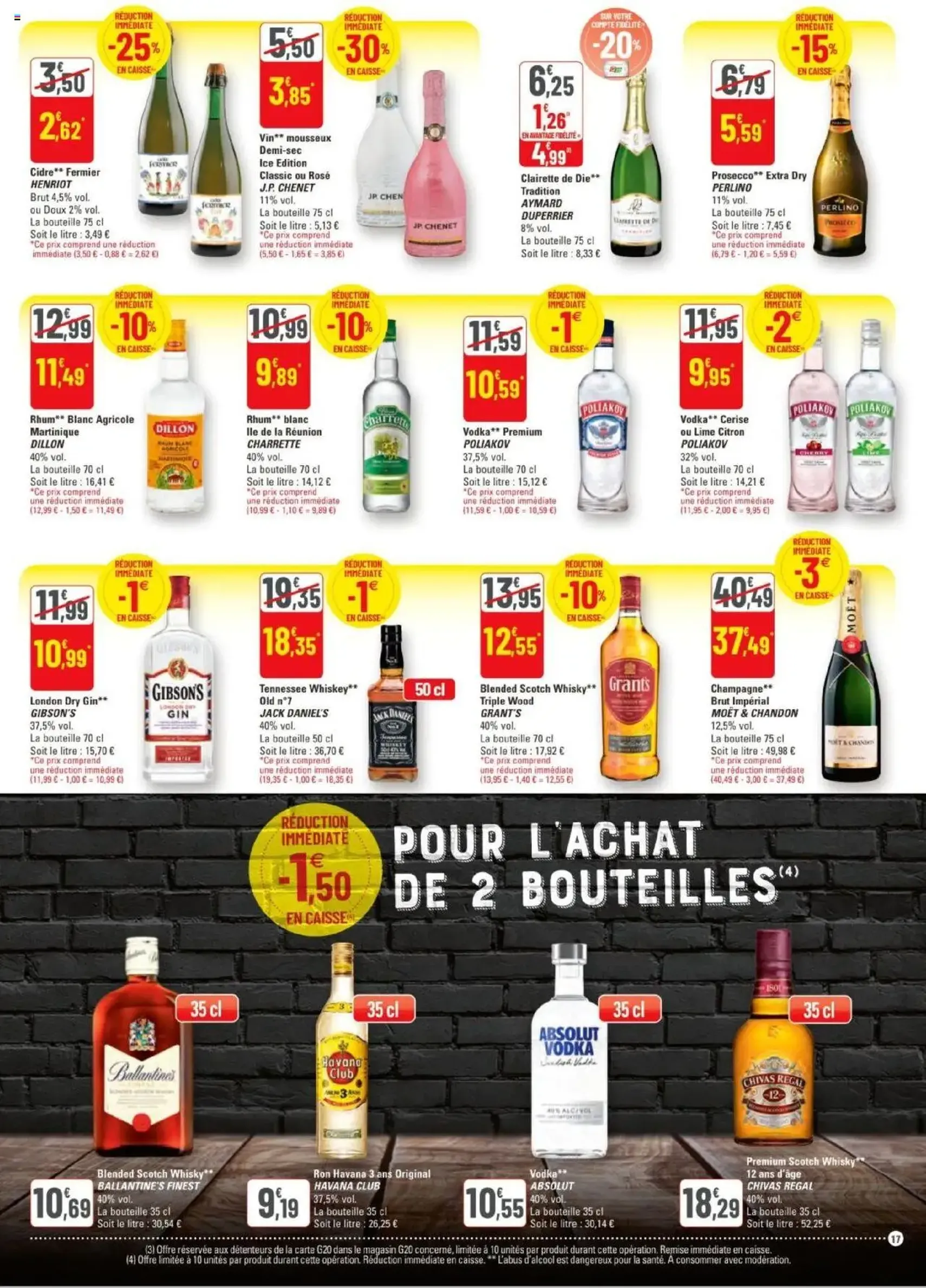 G20 Supermarchés catalogue - brochure valable à partir du 10/09/2025, page 17 sur 20 G20 Supermarchés catalogue - brochure valable à partir du 10/09/2025, page 17 sur 20
