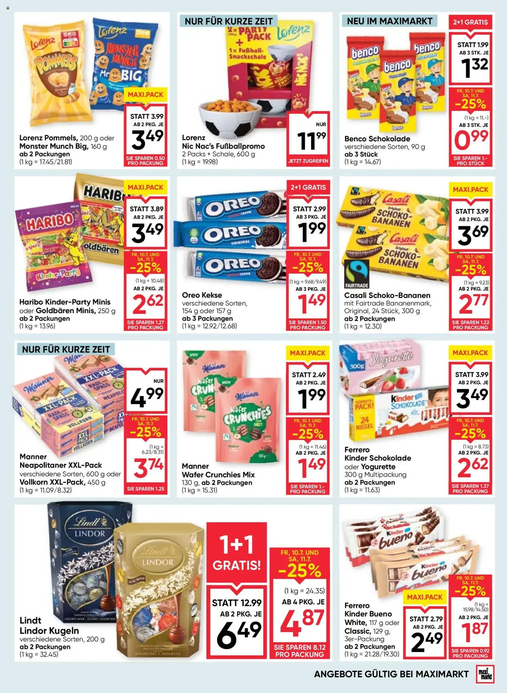 Maximarkt Flugblatt - Gültiger Prospekt ab 09.07.2026, Seite 11 von insgesamt 24