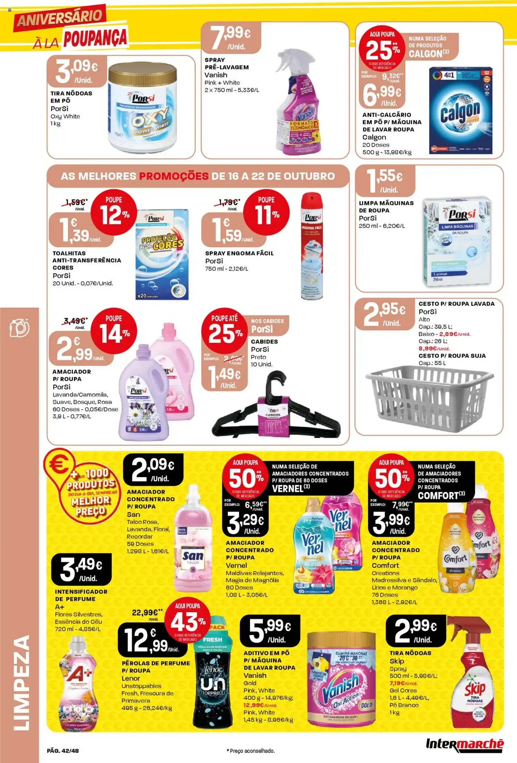 Intermarché folheto - folheto válido a partir de 16/10/2025 página 42 de 48 Intermarché folheto - folheto válido a partir de 16/10/2025 página 42 de 48