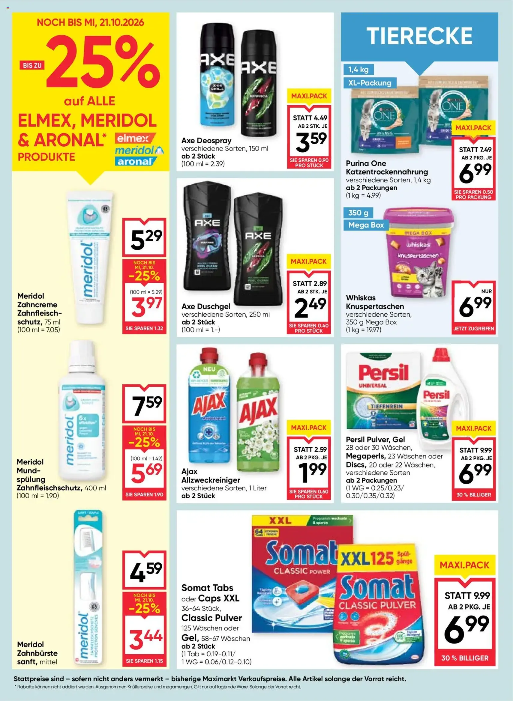 Maximarkt Flugblatt - Gültiger Prospekt ab 15.10.2026, Seite 16 von insgesamt 24