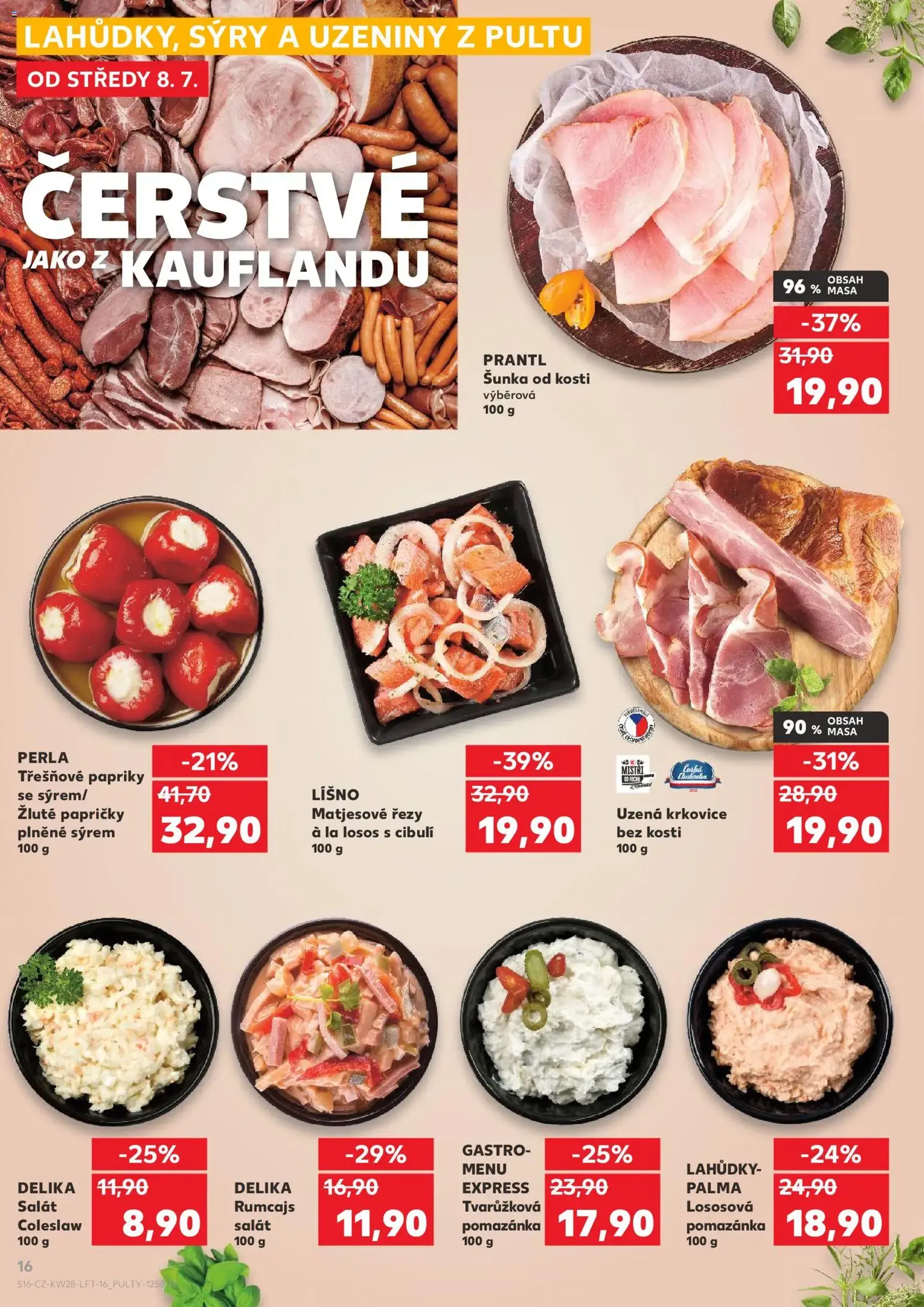 Kaufland leták - platný leták od 08.07.2026 strana 16 z 54