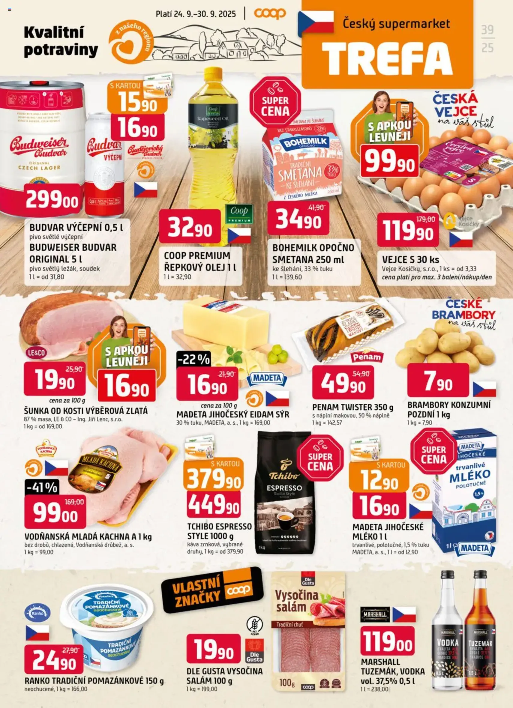 Trefa leták - platný leták od 24.09.2025 strana 1 z 12