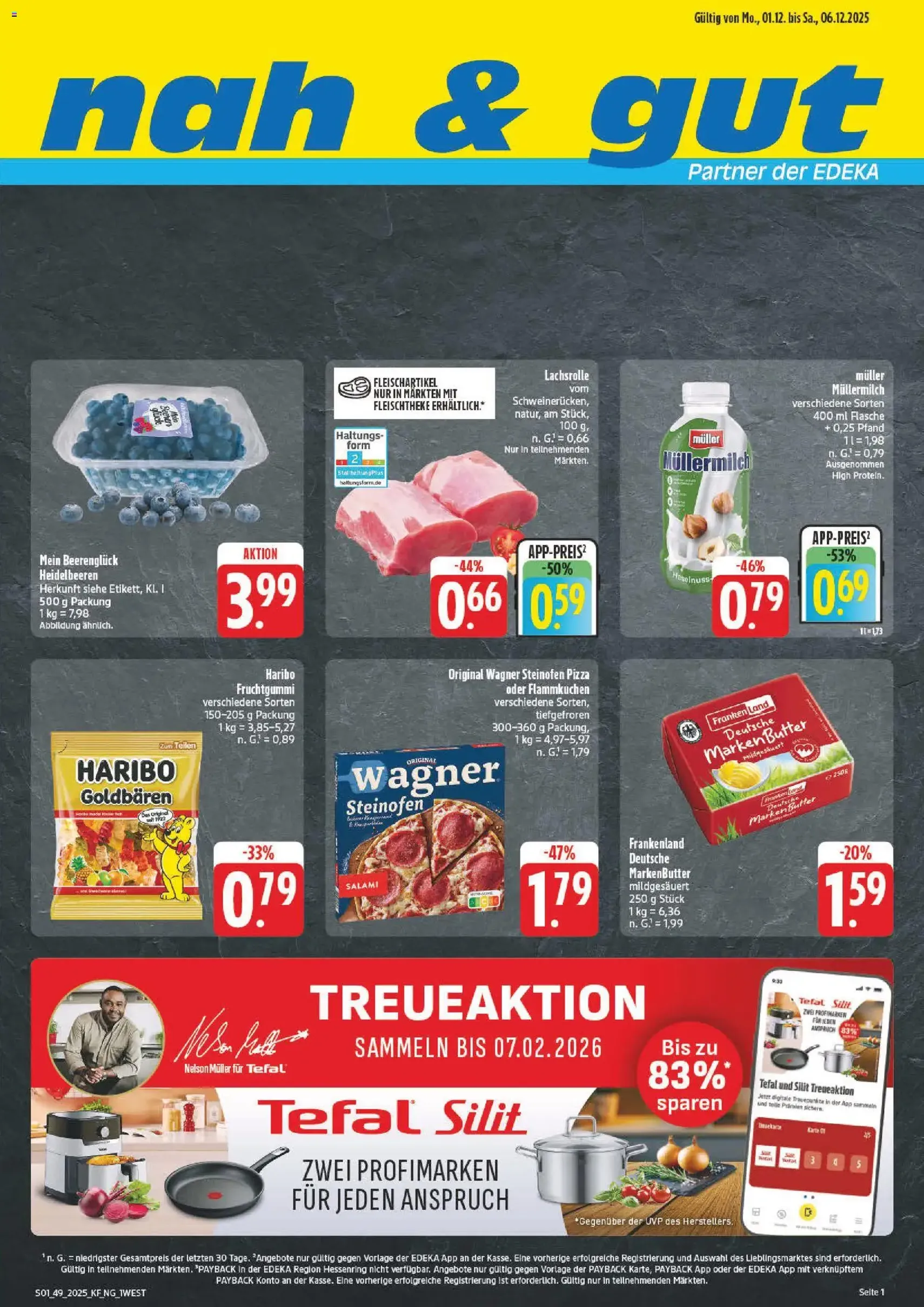 Nah & gut Prospekt - Gültiger Prospekt ab 01.12.2025, Seite 1 von insgesamt 8