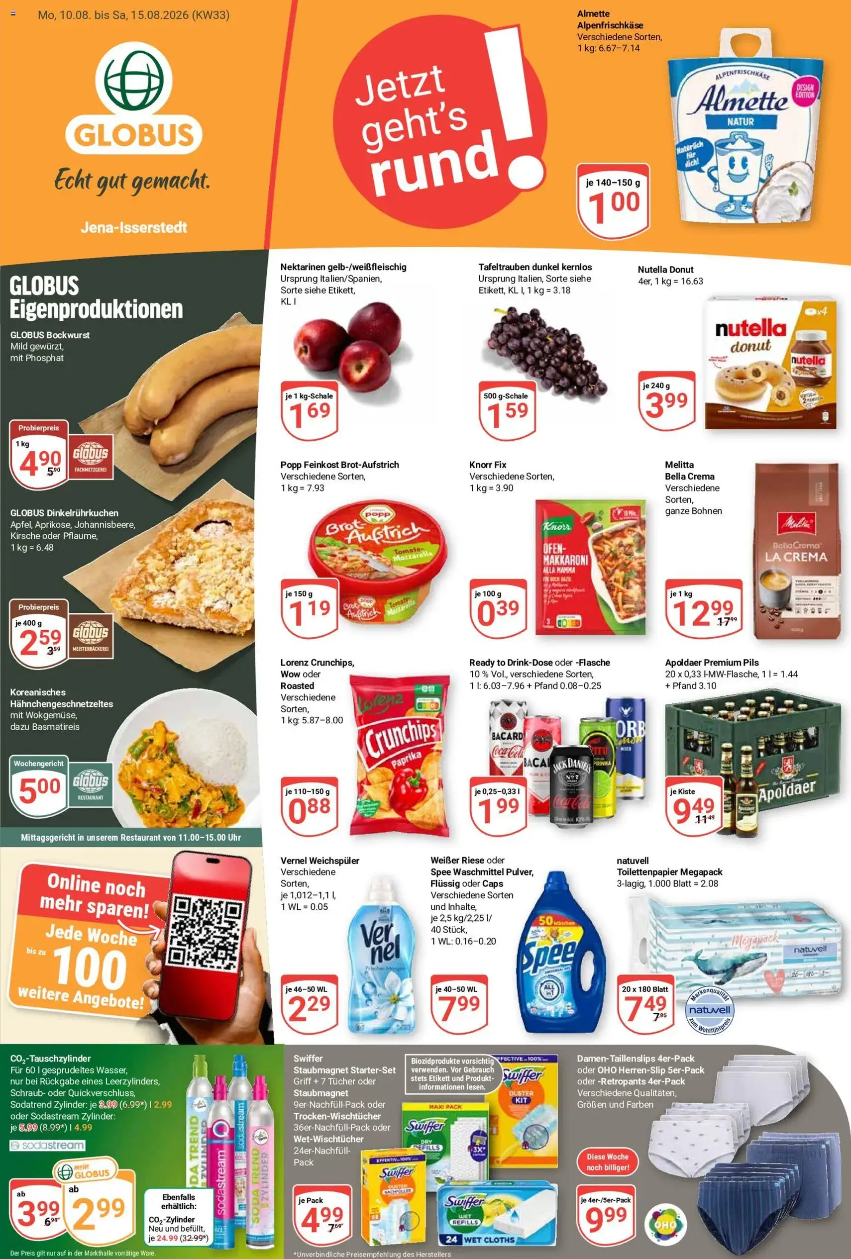 Globus Prospekt - Gültiger Prospekt ab 10.08.2026, Seite 7 von insgesamt 31