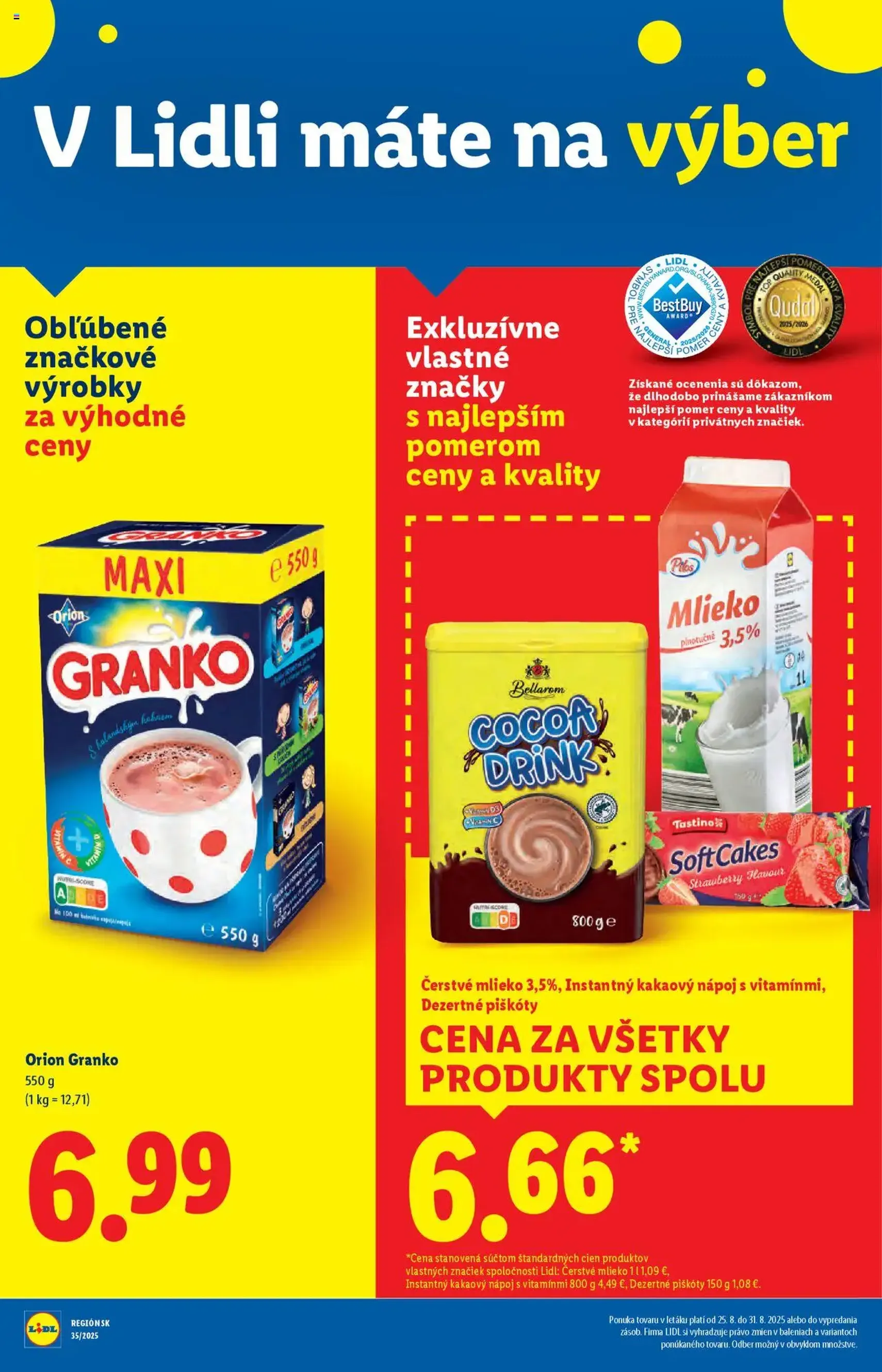 Lidl leták - platný leták od 25.08.2025 strana 10 z 101 Lidl leták - platný leták od 25.08.2025 strana 10 z 101