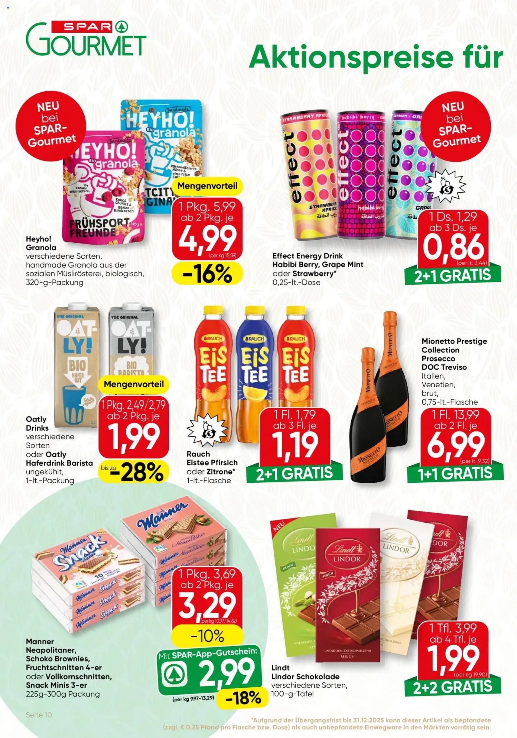 SPAR Gourmet Flugblatt - Gültiger Prospekt ab 23.10.2025, Seite 10 von insgesamt 12