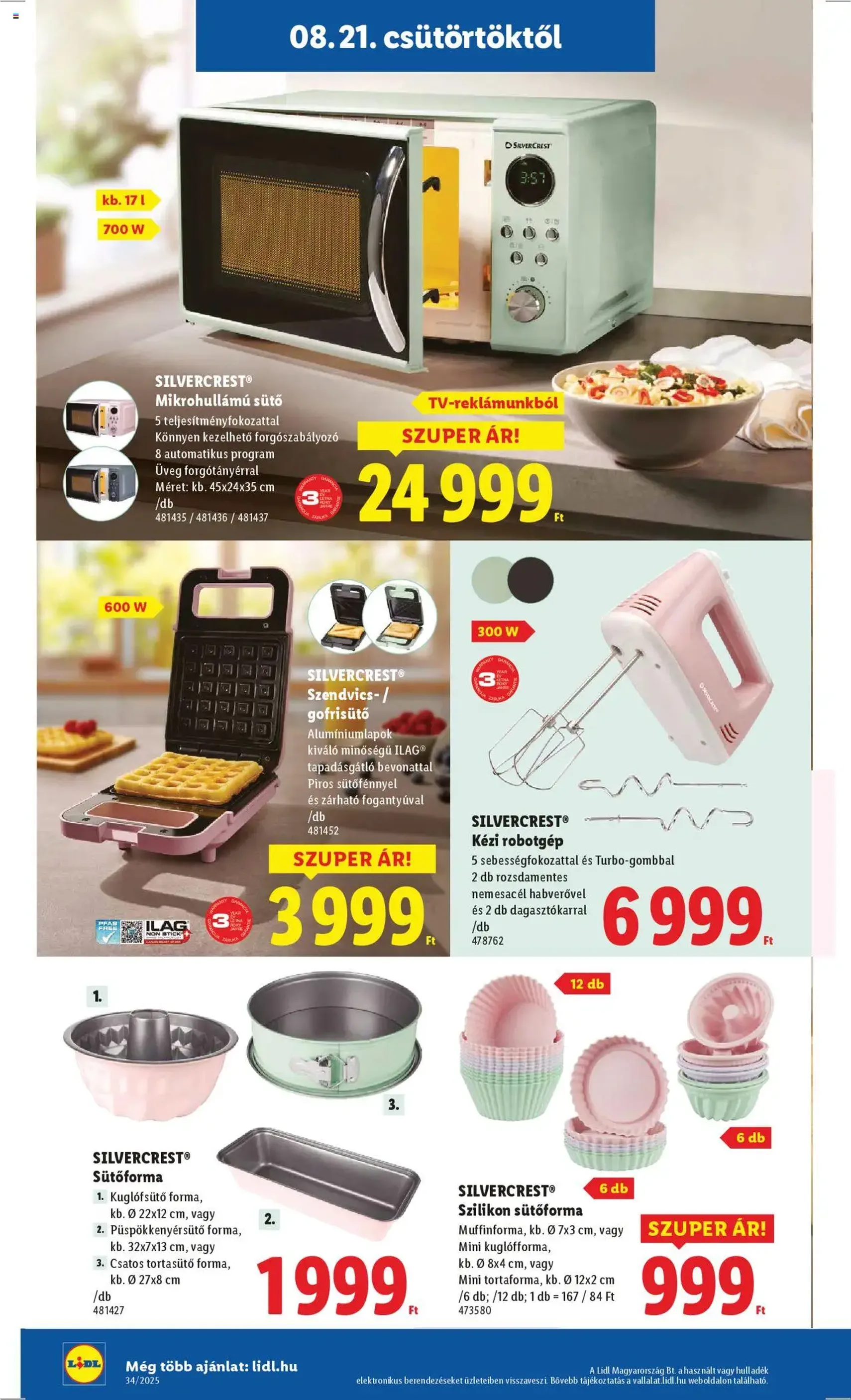 Lidl Akciós újság - 2025.08.21. érvényes szórólap 38 oldal 70 oldalból