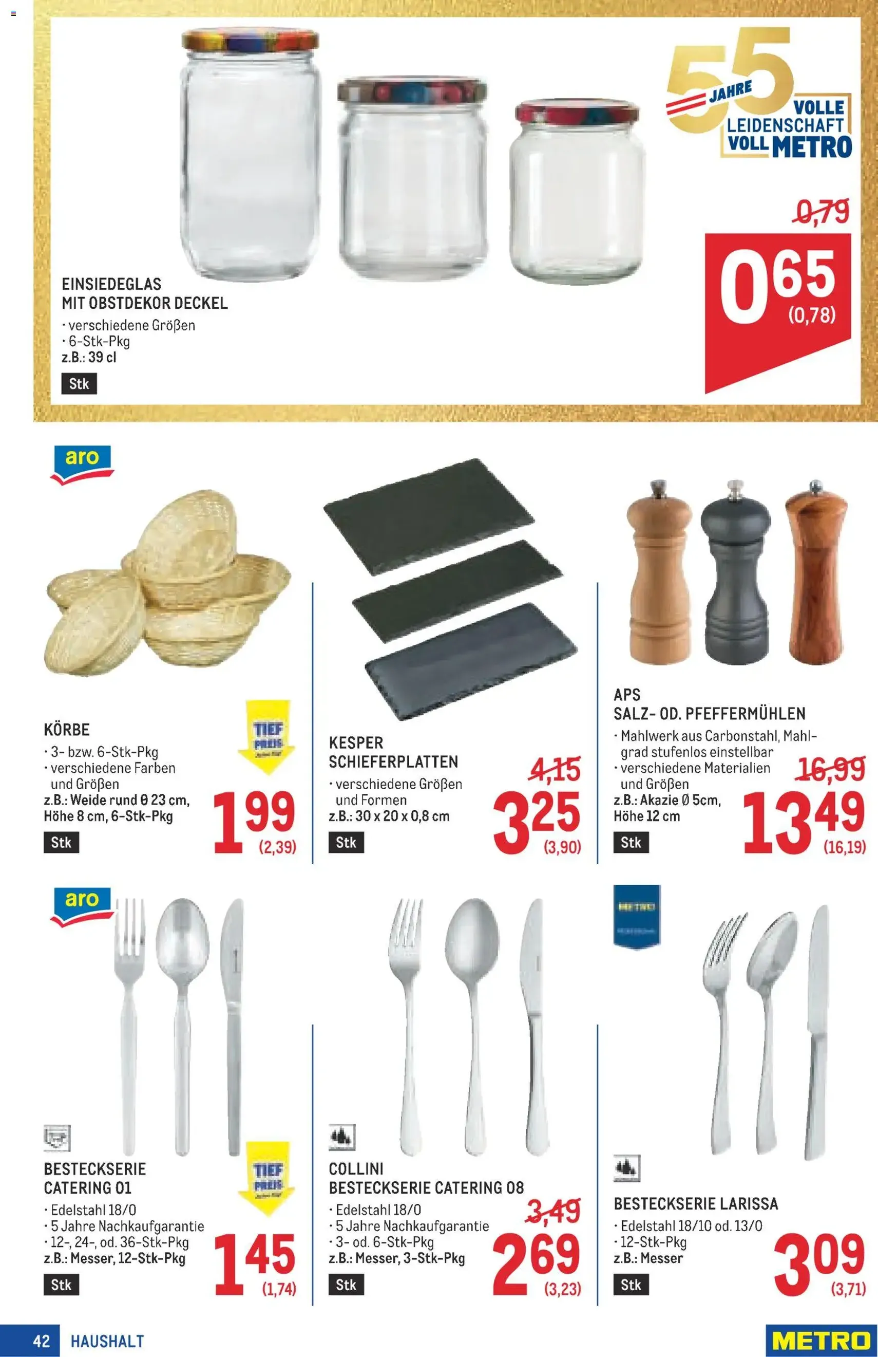 Metro angebote Profi - Gültiger Prospekt ab 23.07.2026, Seite 42 von insgesamt 64