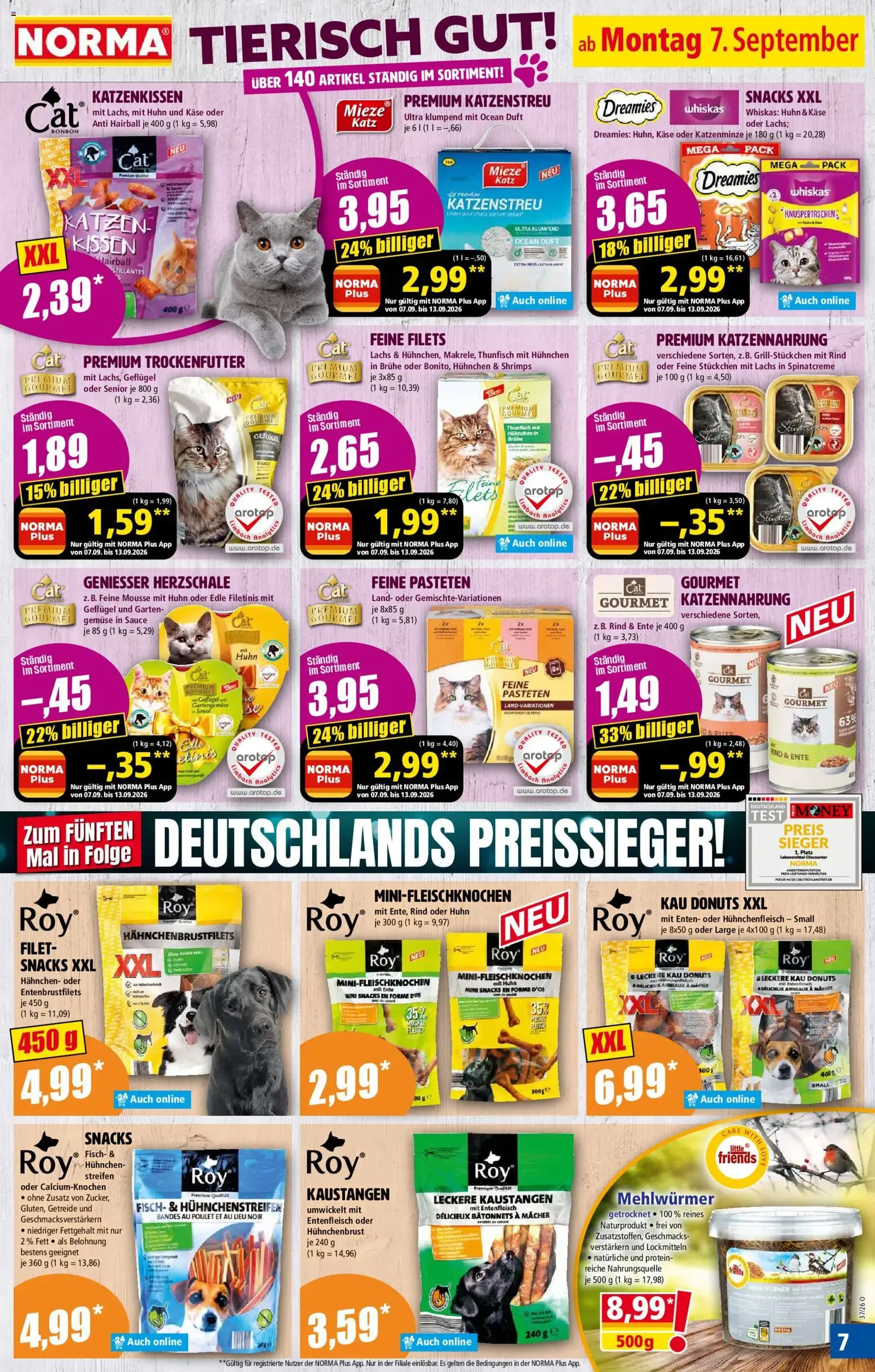 Norma Prospekt - Gültiger Prospekt ab 07.09.2026, Seite 7 von insgesamt 25