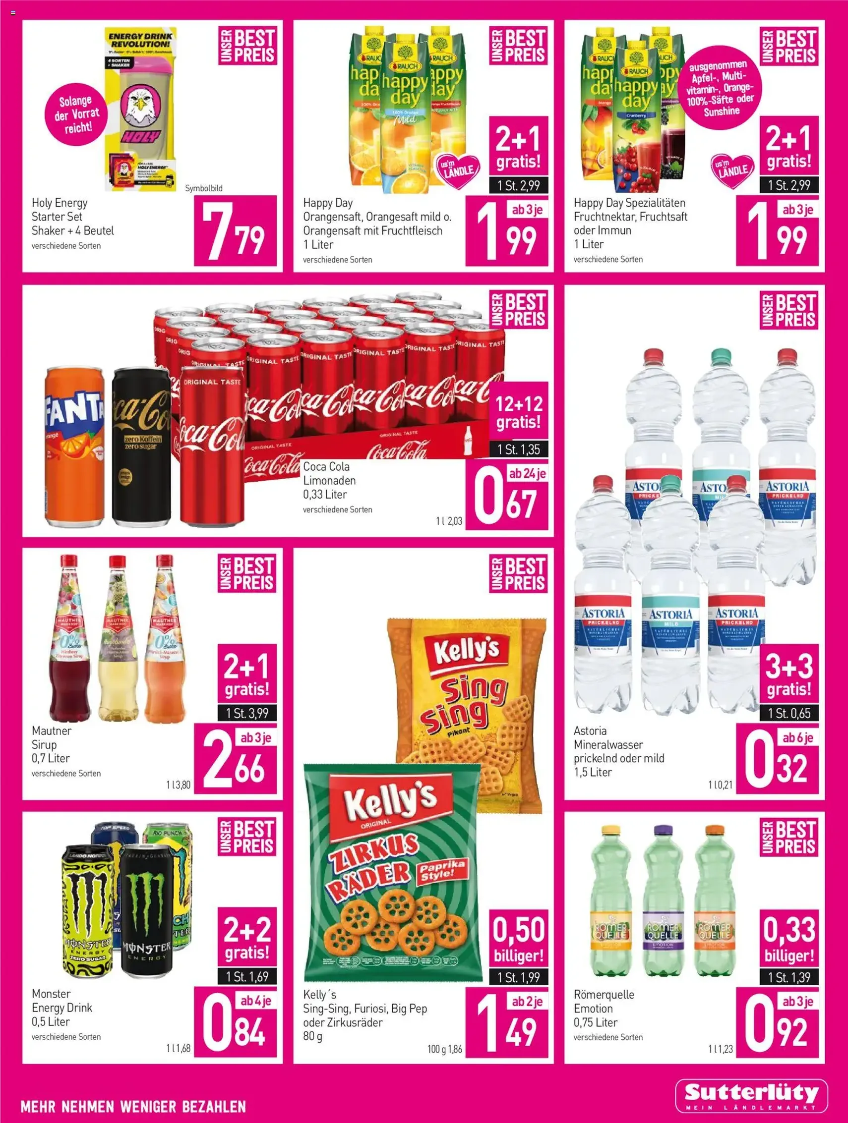 Sutterlüty Flugblatt - Gültiger Prospekt ab 02.01.2026, Seite 5 von insgesamt 20