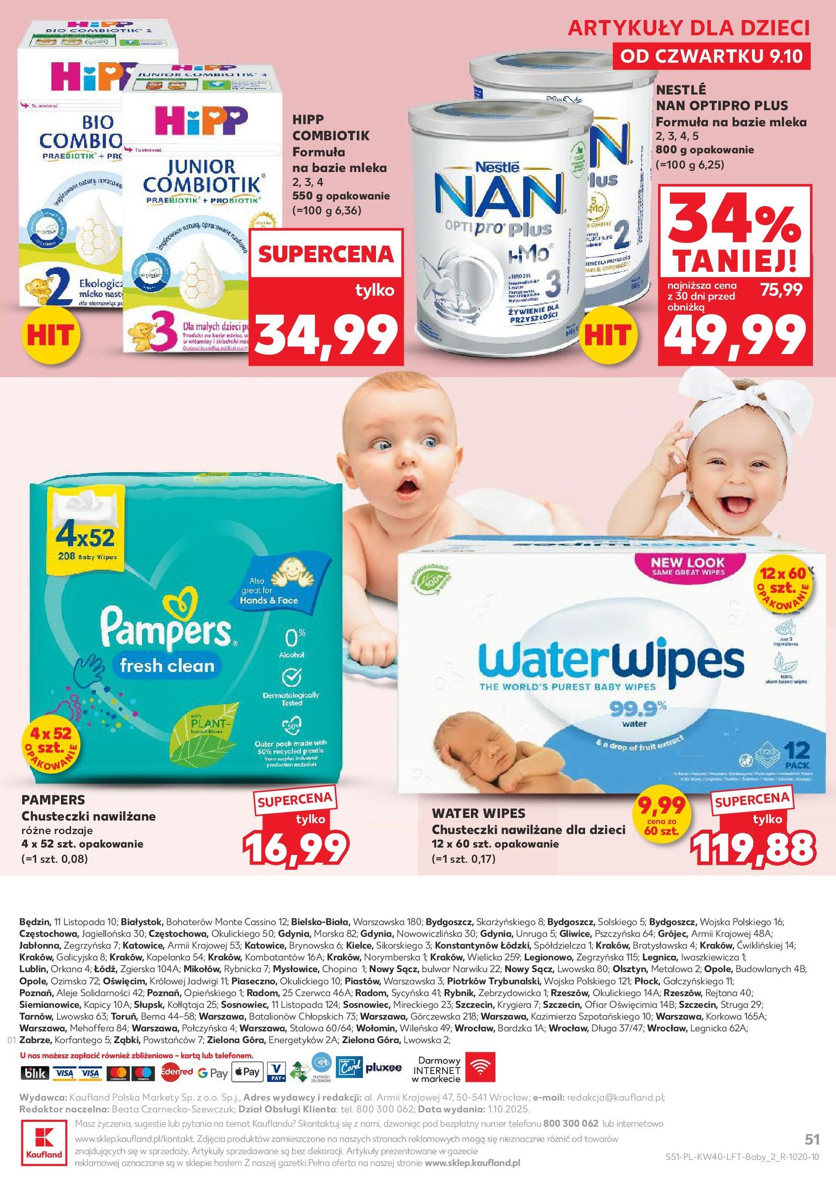 Kaufland gazetka - ważny gazetka od 02.10.2025 strona 51 z 55