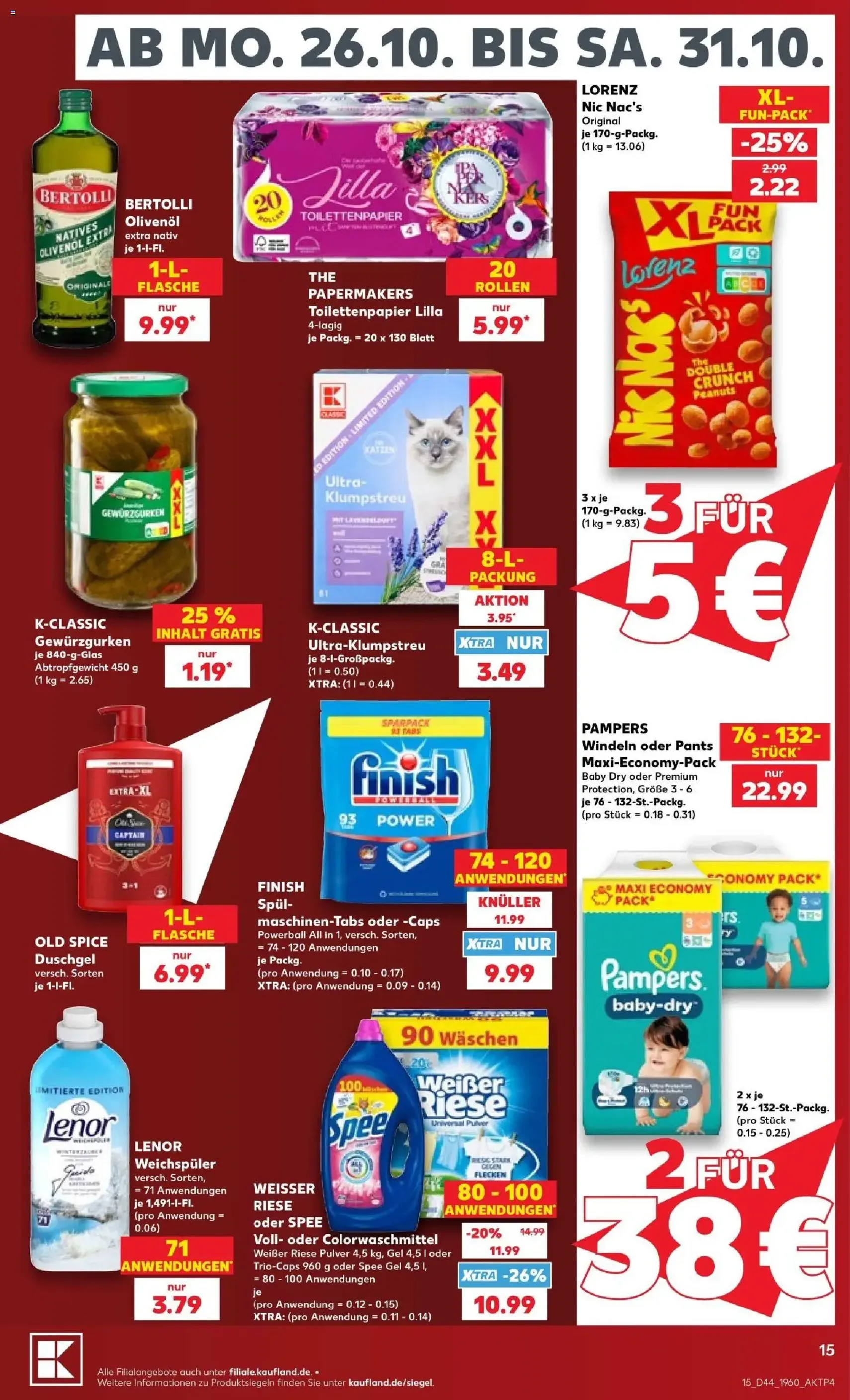 Kaufland Prospekt - Gültiger Prospekt ab 26.10.2026, Seite 15 von insgesamt 76
