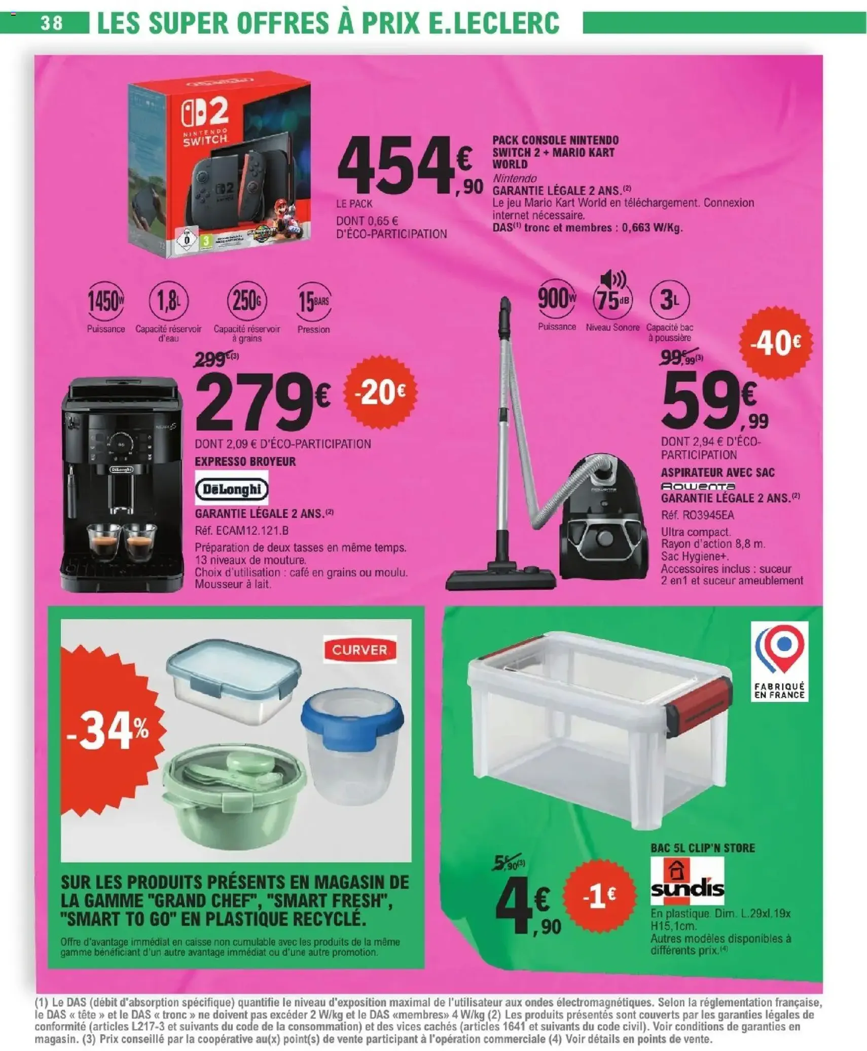 E.Leclerc catalogue semaine 2 - brochure valable à partir du 06/01/2026, page 38 sur 56