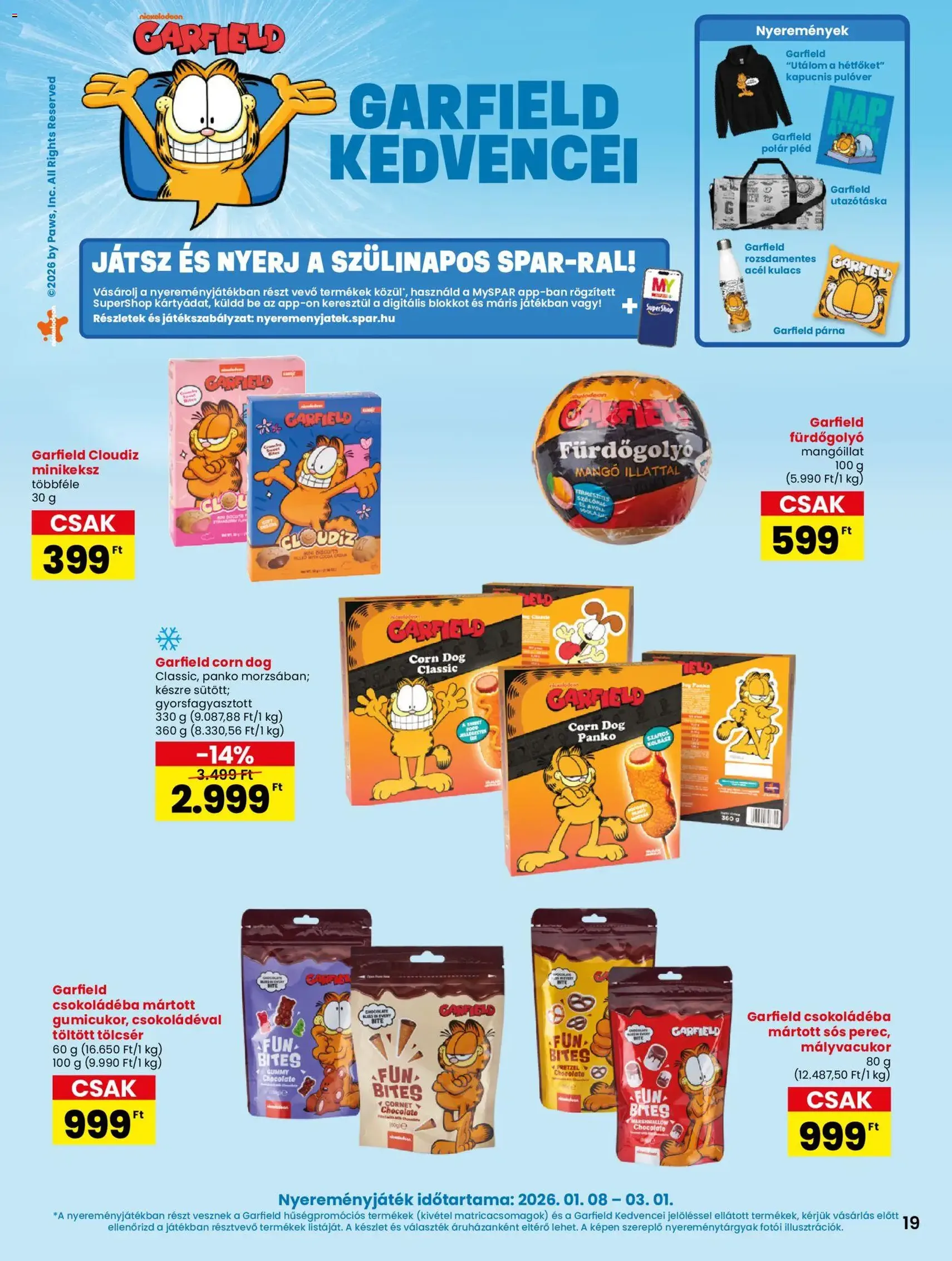 Spar Akciós újság - 2026.01.08. érvényes szórólap 19 oldal 20 oldalból