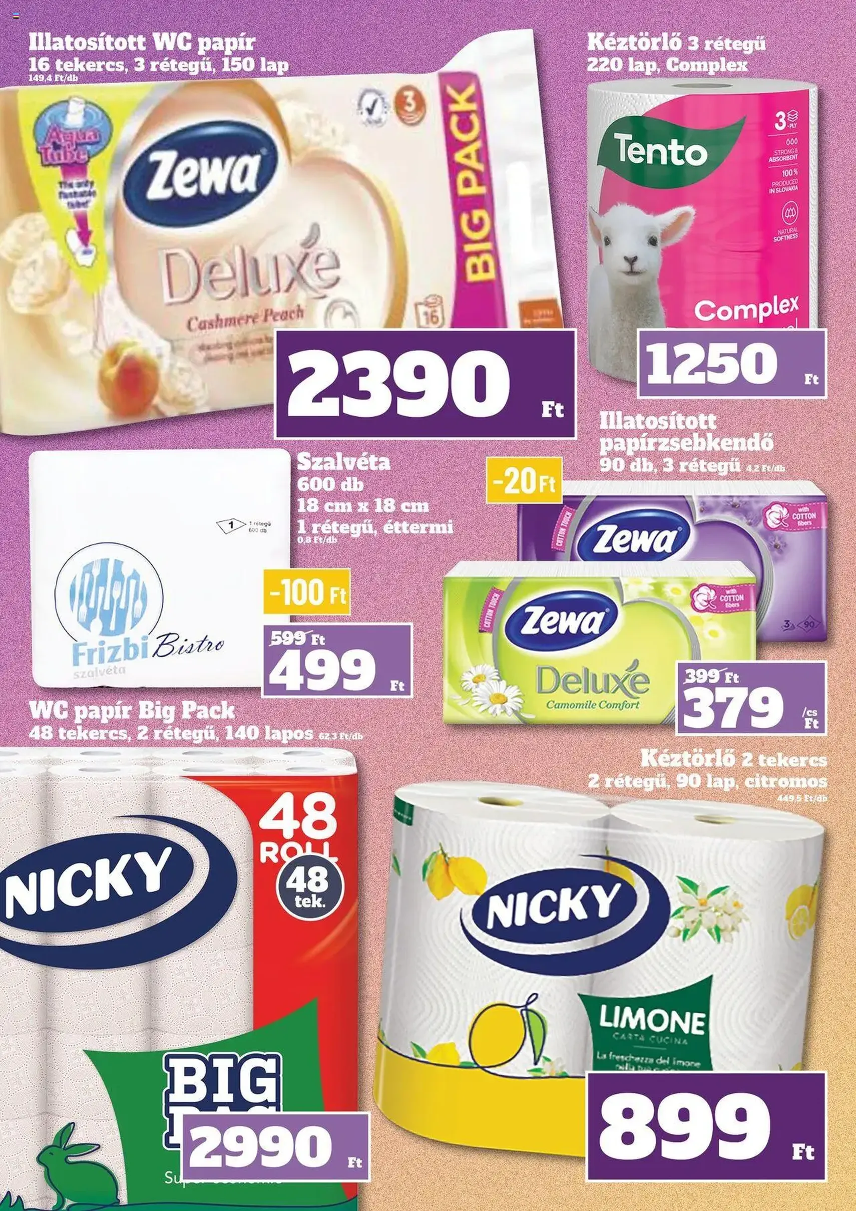 Family Diszkont Akciós újság - 2025.07.17. érvényes szórólap 10 oldal 28 oldalból Family Diszkont Akciós újság - 2025.07.17. érvényes szórólap 10 oldal 28 oldalból