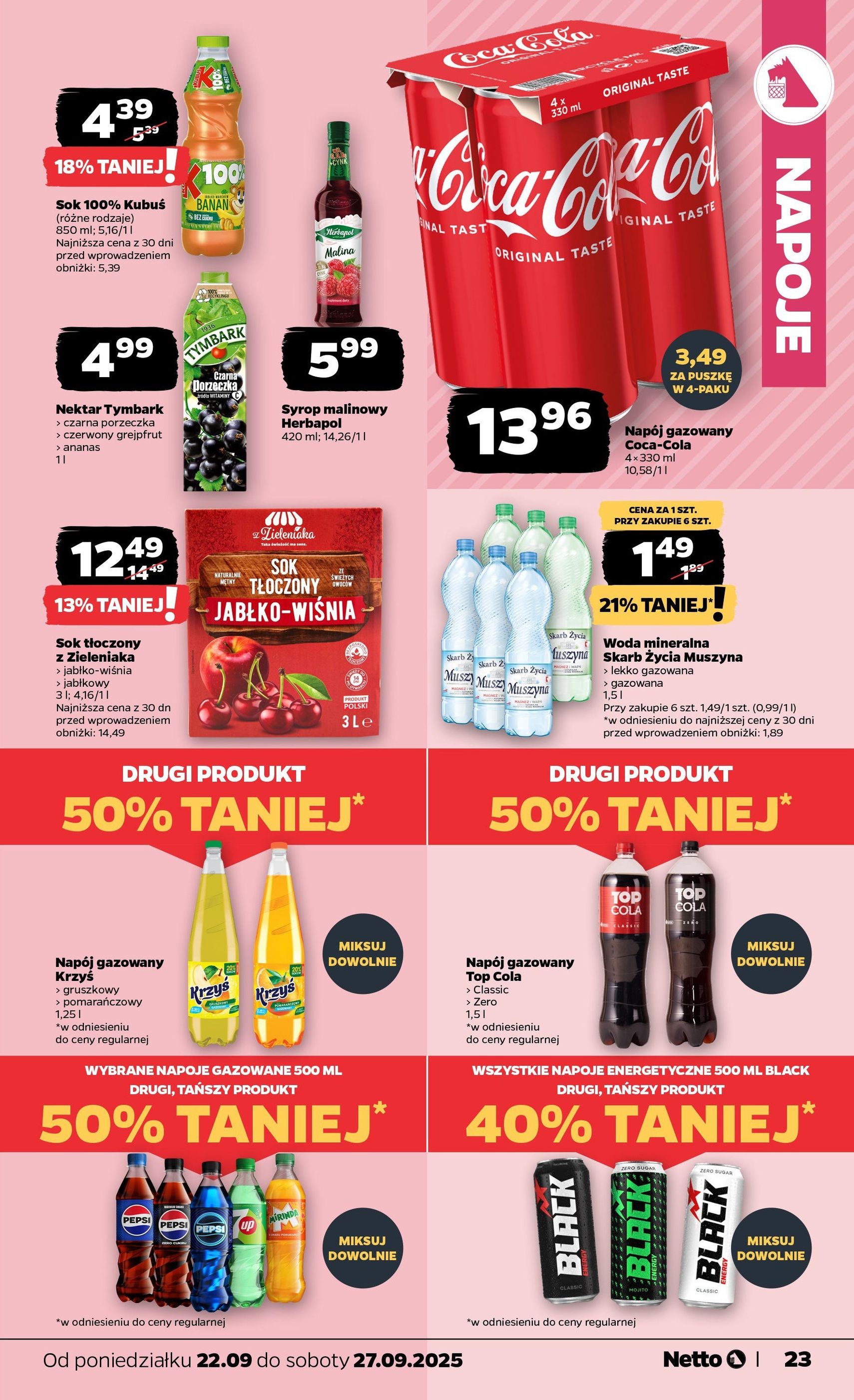 Netto gazetka - Spożywcza - ważny gazetka od 22.09.2025 strona 23 z 37