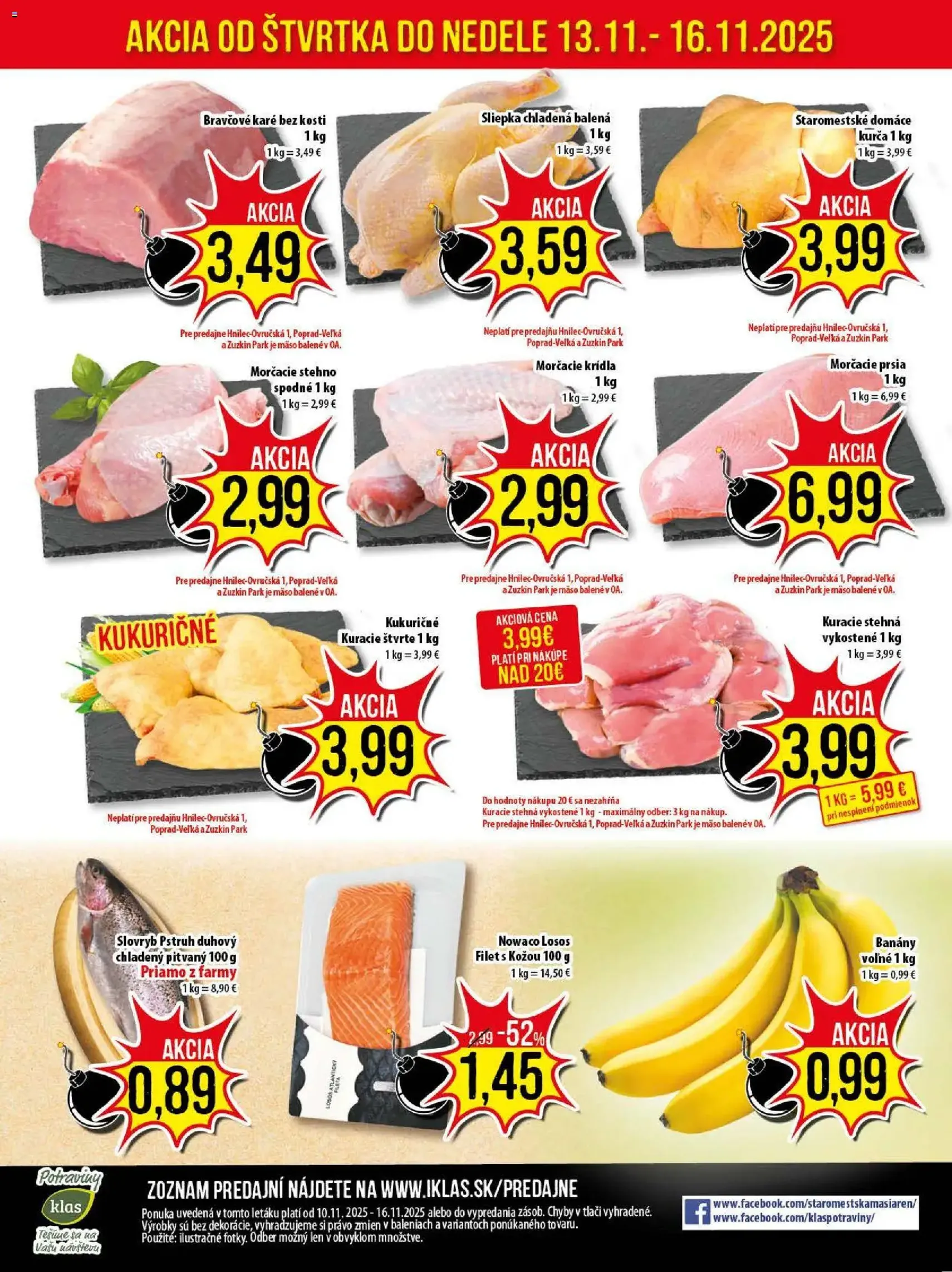 Klas leták - platný leták od 10.11.2025 strana 25 z 25