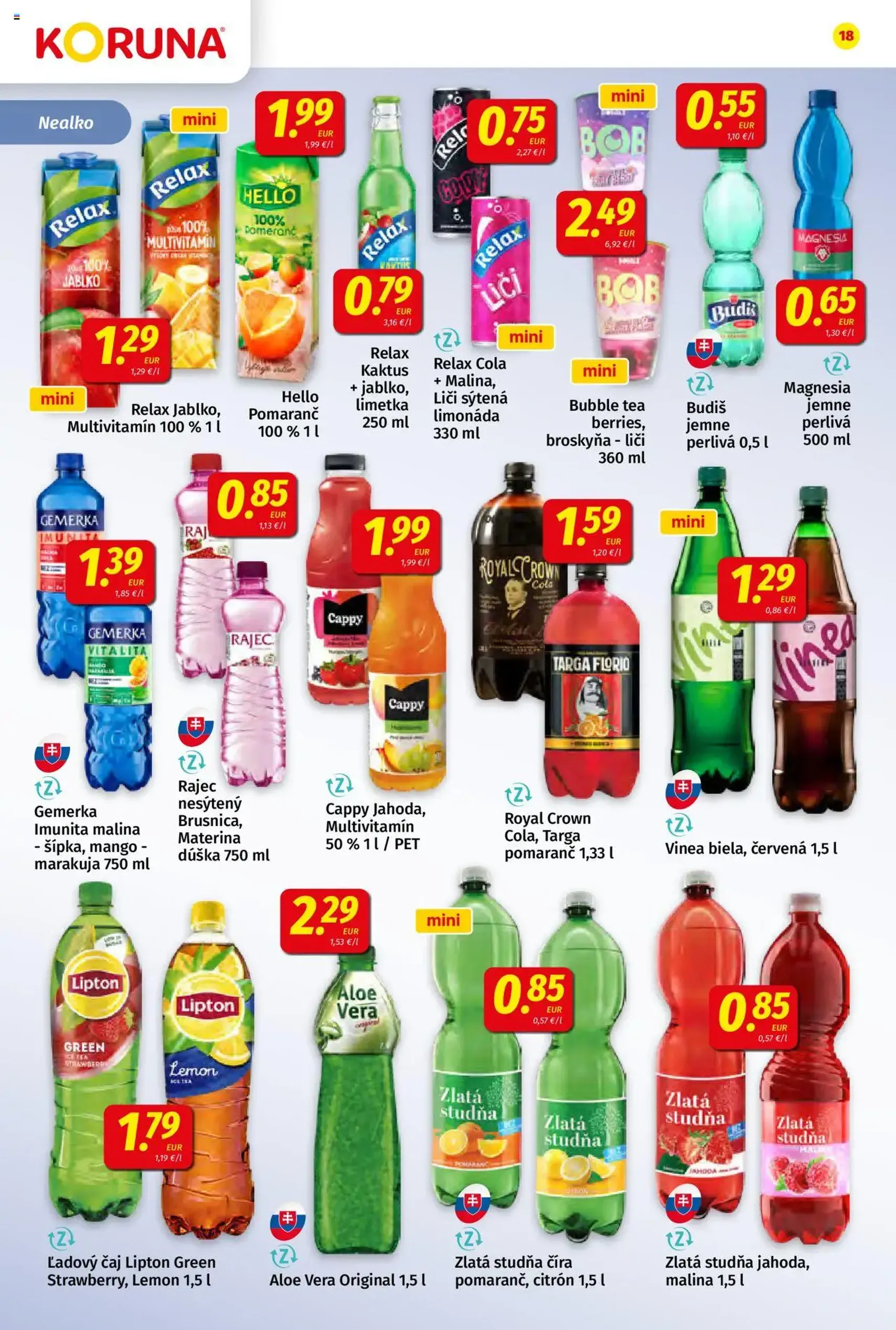 Koruna leták - platný leták od 28.08.2025 strana 18 z 24 Koruna leták - platný leták od 28.08.2025 strana 18 z 24