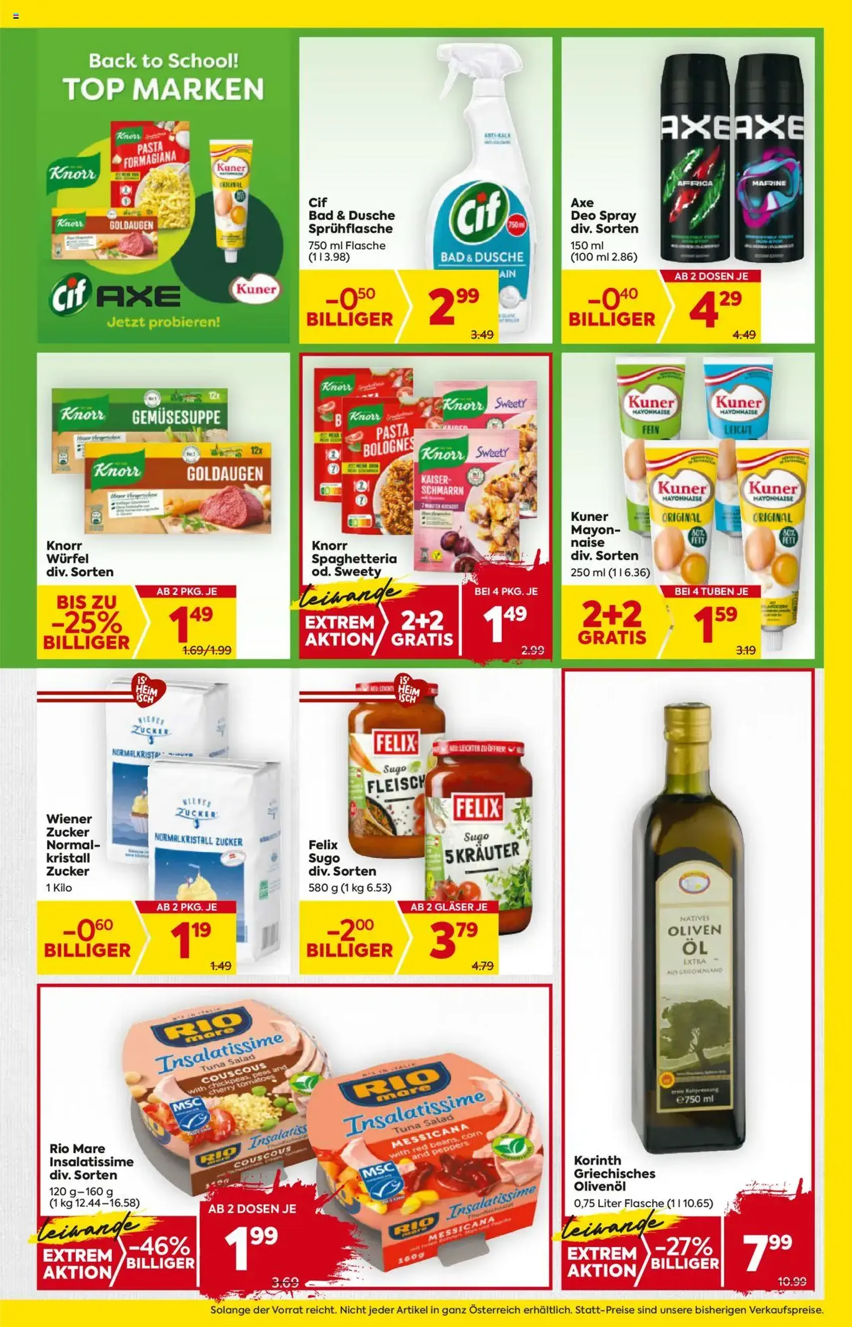 Billa Flugblatt - Gültiger Prospekt ab 04.09.2025, Seite 13 von insgesamt 16 Billa Flugblatt - Gültiger Prospekt ab 04.09.2025, Seite 13 von insgesamt 16