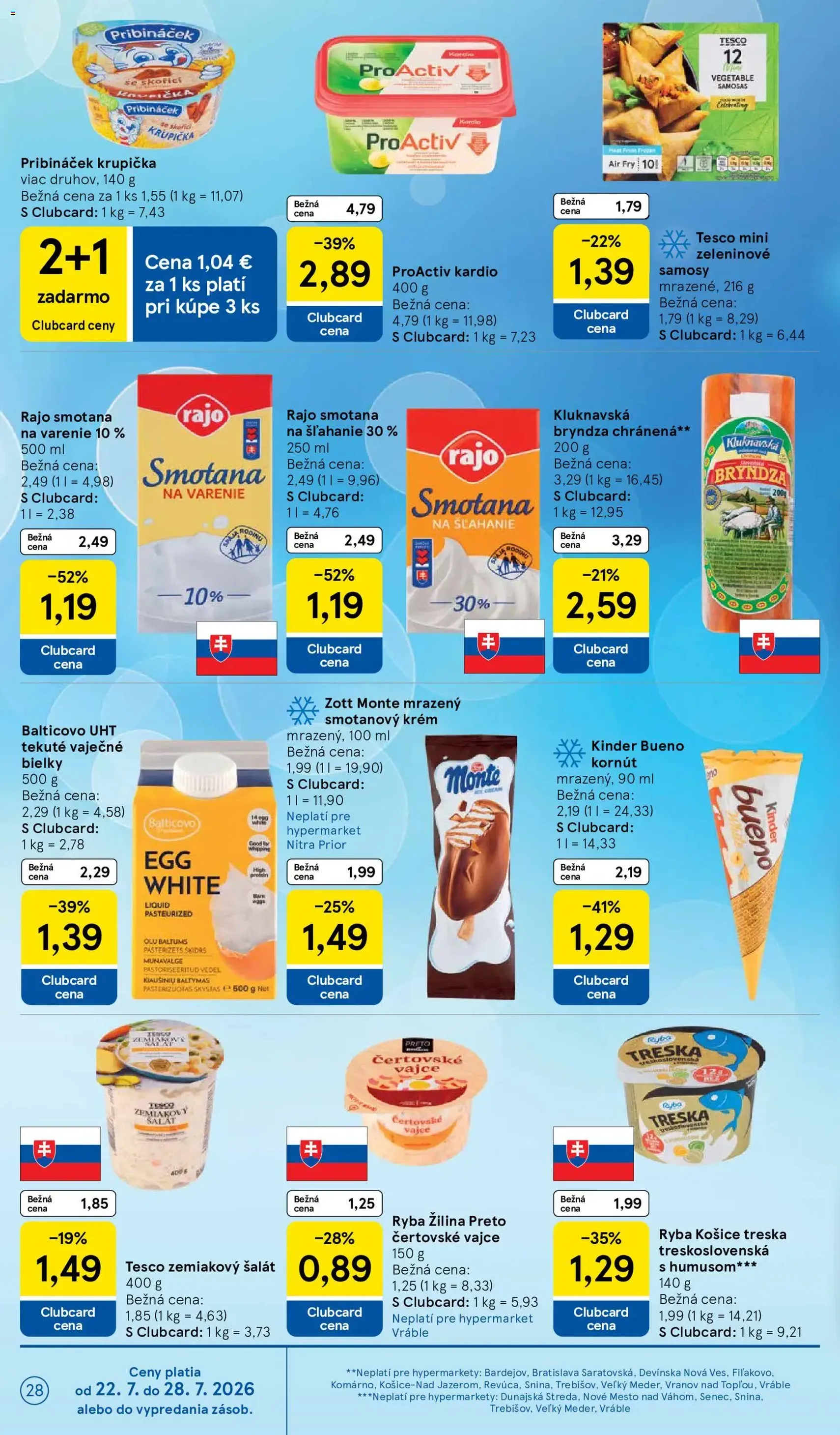 Tesco Hypermarket - leták - platný leták od 22.07.2026 strana 28 z 50