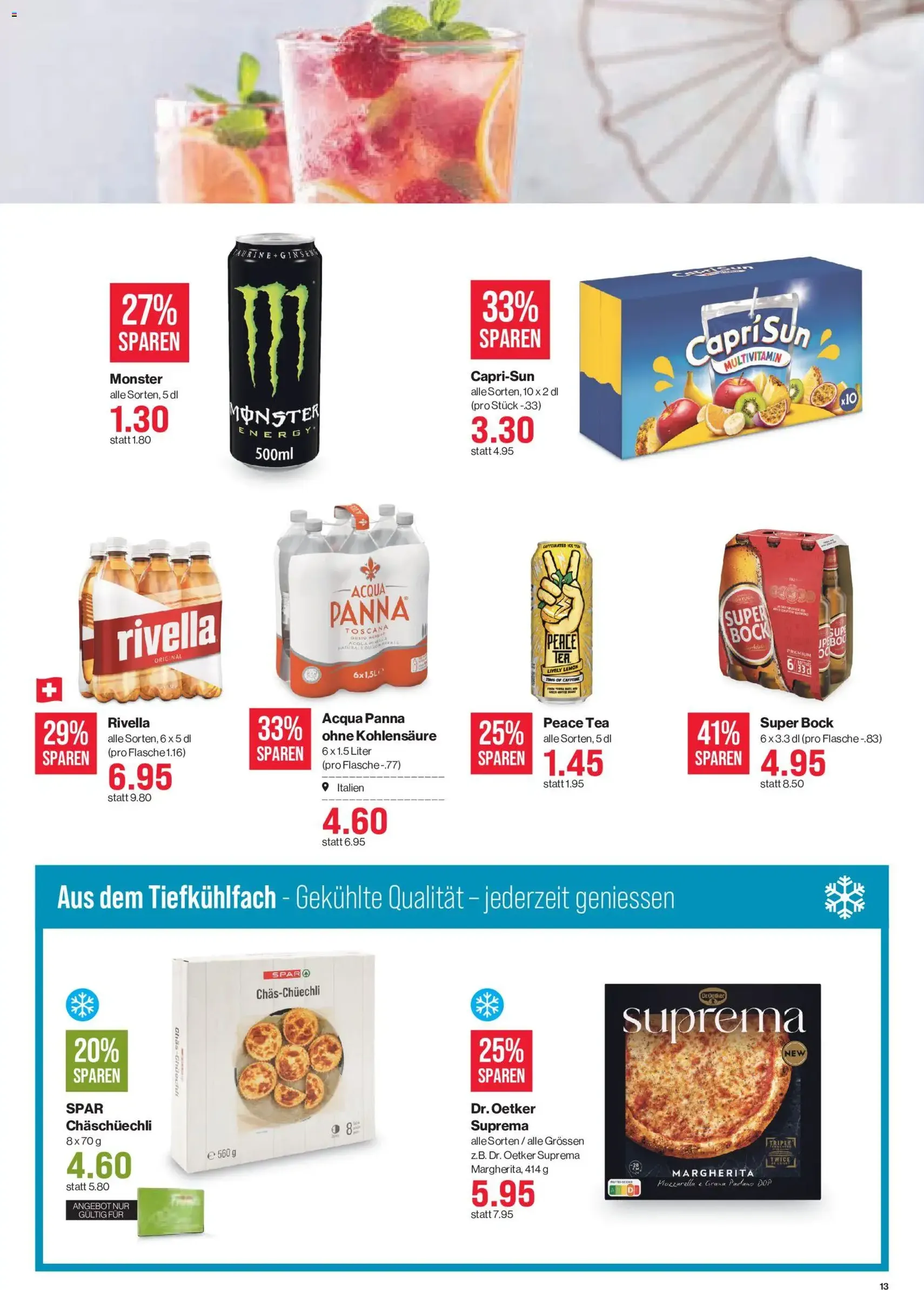SPAR aktionen - Gültiger Prospekt ab 03.09.2026, Seite 13 von insgesamt 17