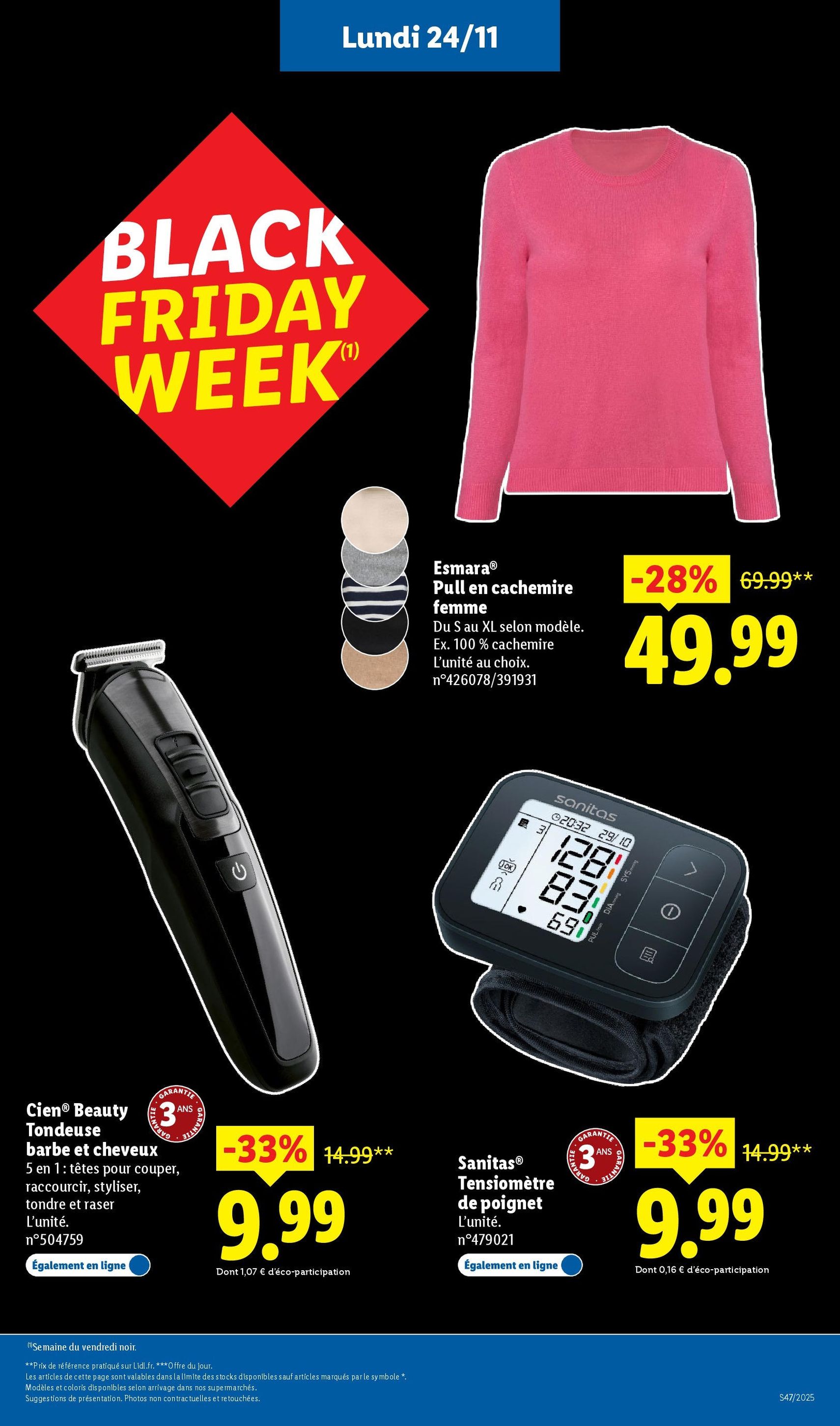 LIDL Black Friday - brochure valable à partir du 20/11/2025, page 67 sur 97