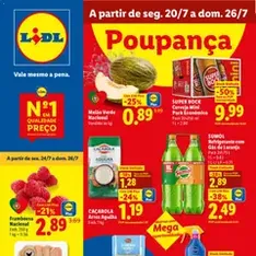 Lidl folheto - pré-visualização do folheto, válido a partir de 20/07/2026