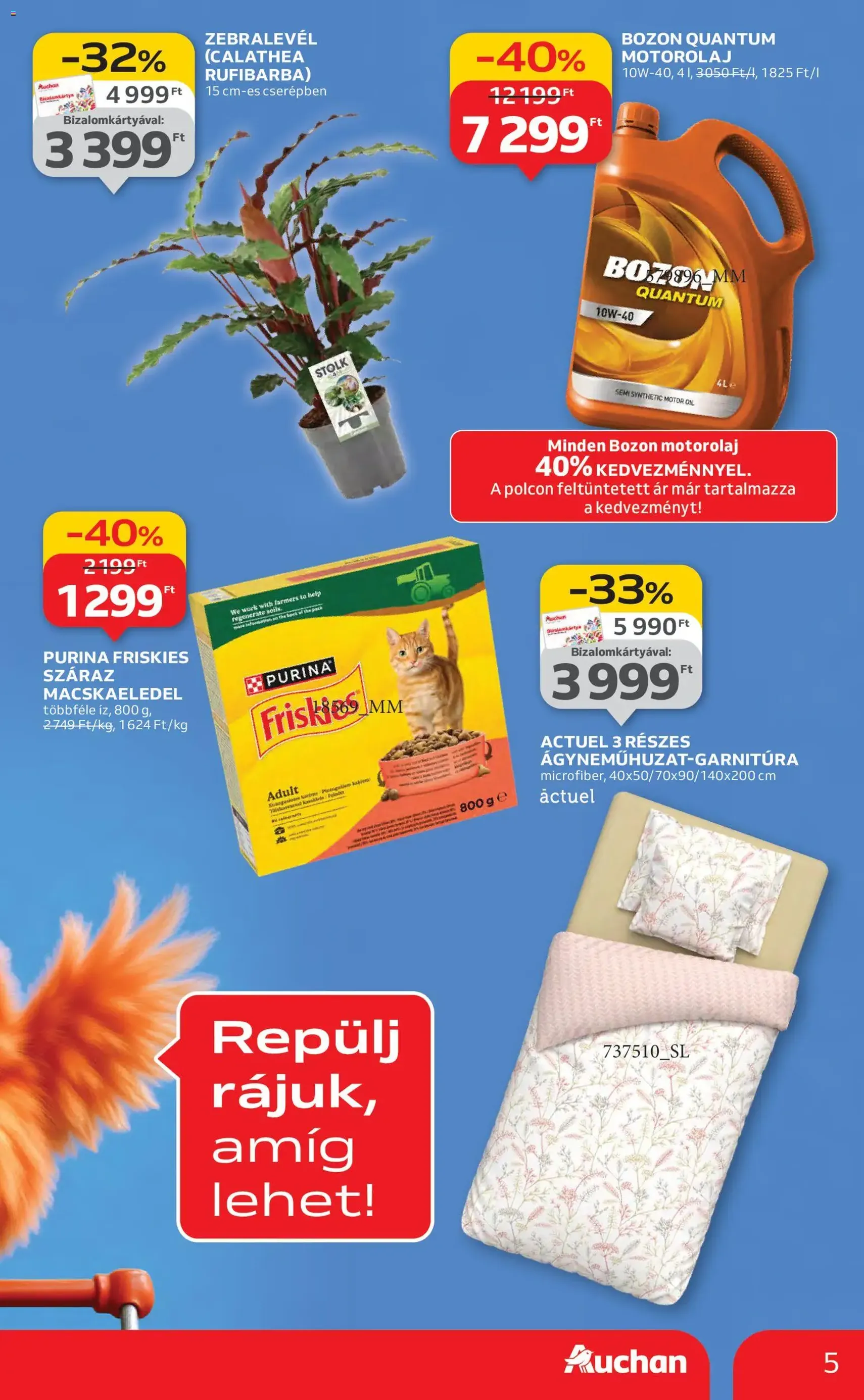 Auchan Akciós újság - 2026.01.22. érvényes szórólap 5 oldal 44 oldalból