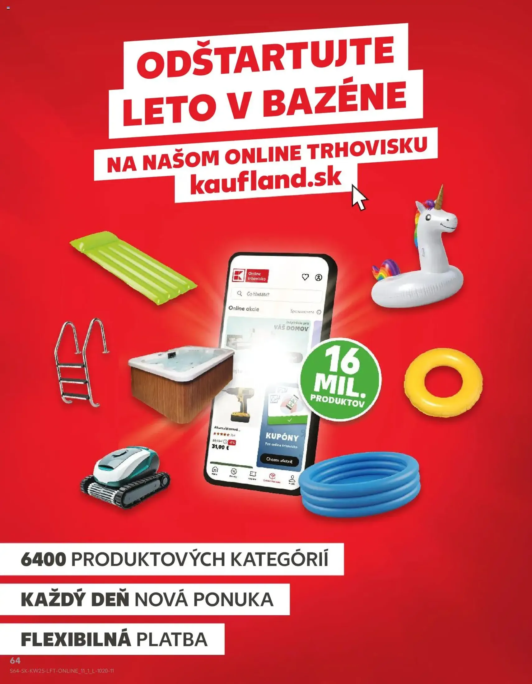 Kaufland leták - platný leták od 18.06.2026 strana 64 z 84