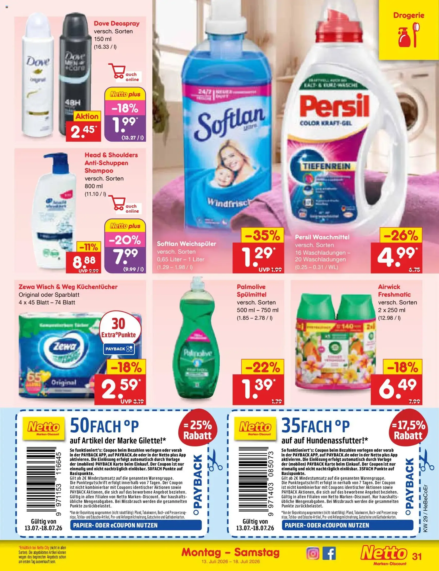 Netto Marken-Discount Prospekt - Gültiger Prospekt ab 13.07.2026, Seite 41 von insgesamt 73